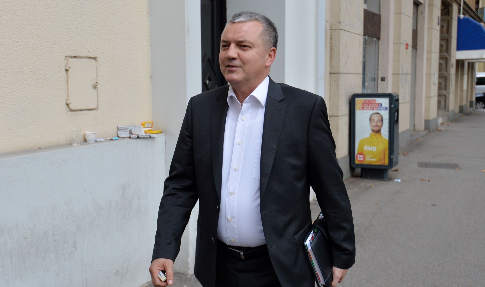 25.10.2016., Zagreb - Dolazak clanova na predsjednistvo HDZ-a. Darko Horvat. 
Photo: Marko Lukunic/PIXSELL