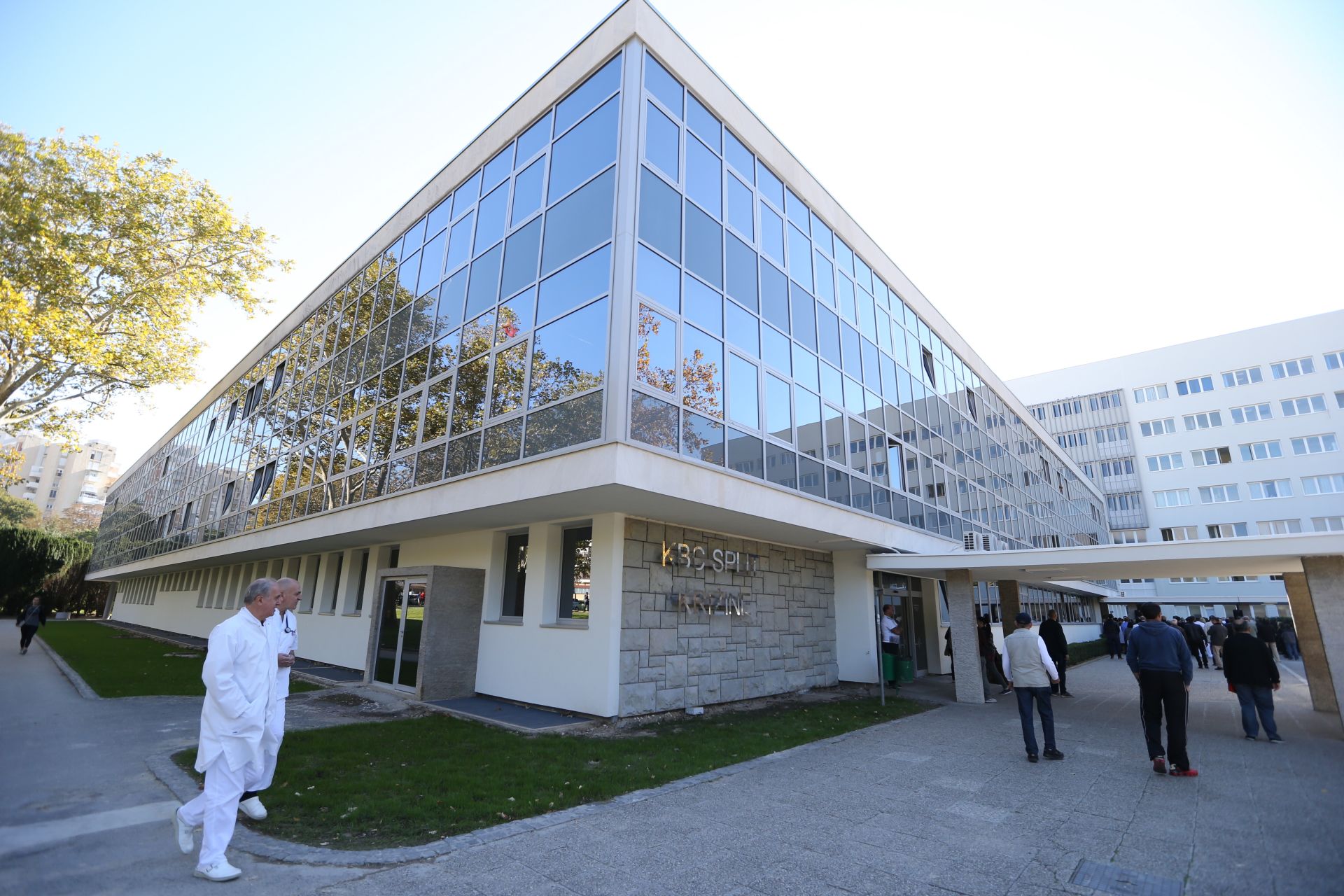 02.11.2015., Split - Svecano obiljezen zavrsetak radova energetske obnove bolnice na Krizinama Klinickog bolnickog centra u Splitu. 
Photo: Ivo Cagalj/PIXSELL