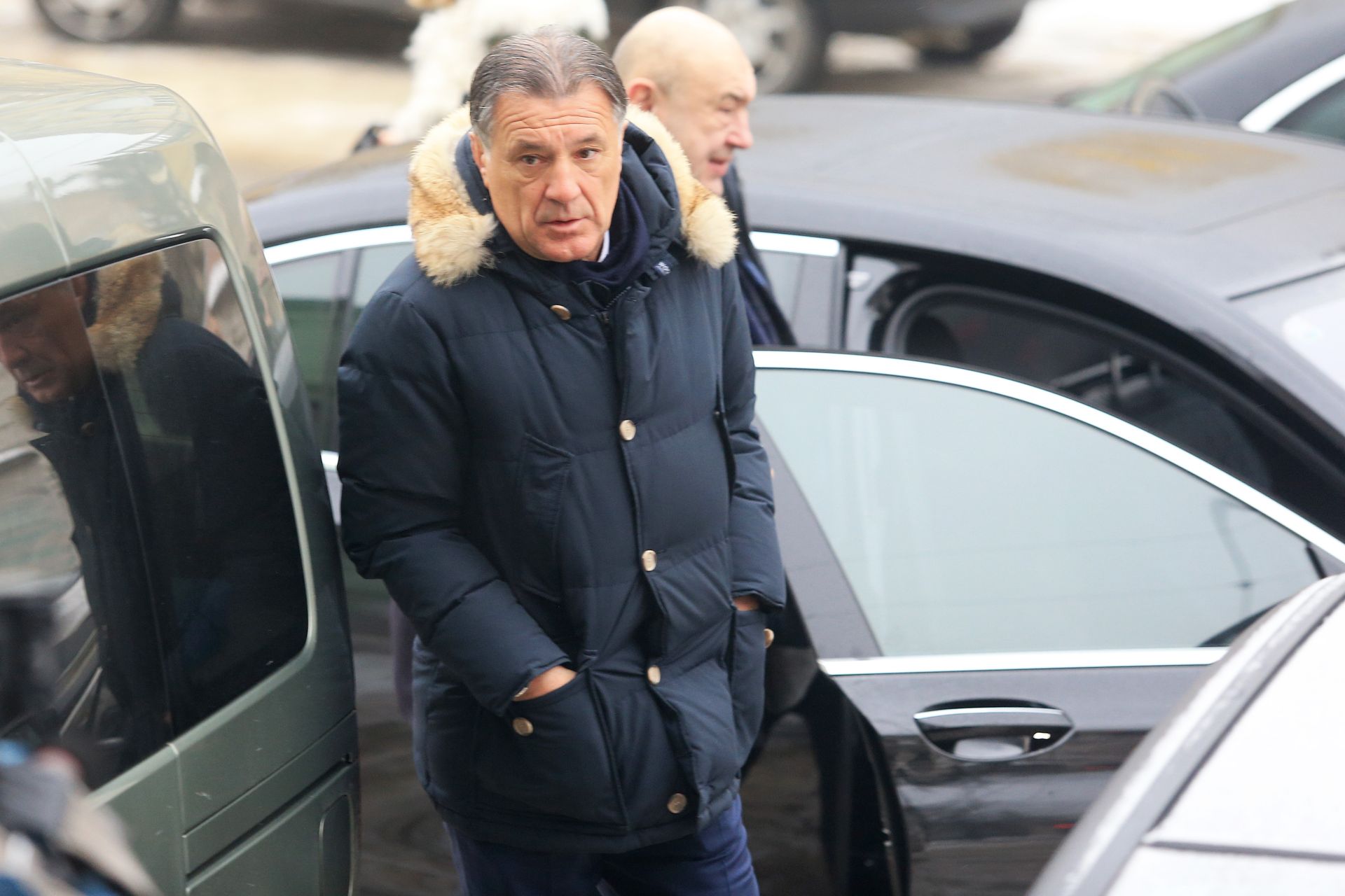 30.01.2017., Osijek - Na Zupanijskom sudu odrzano pripremno rociste za bivseg celnika Dinama Zdravka Mamica, kojega se tereti da je s bratom Zoranom, bivsim direktorom Dinama Damirom Vrbanovicem te poreznikom Milanom Pernarom taj zagrebacki nogometni klub ostetio za gotovo 116 milijuna kuna, a drzavni proracun za 12,2 milijuna kuna. Zdravko Mamic. 
Photo: Davor Javorovic/PIXSELL