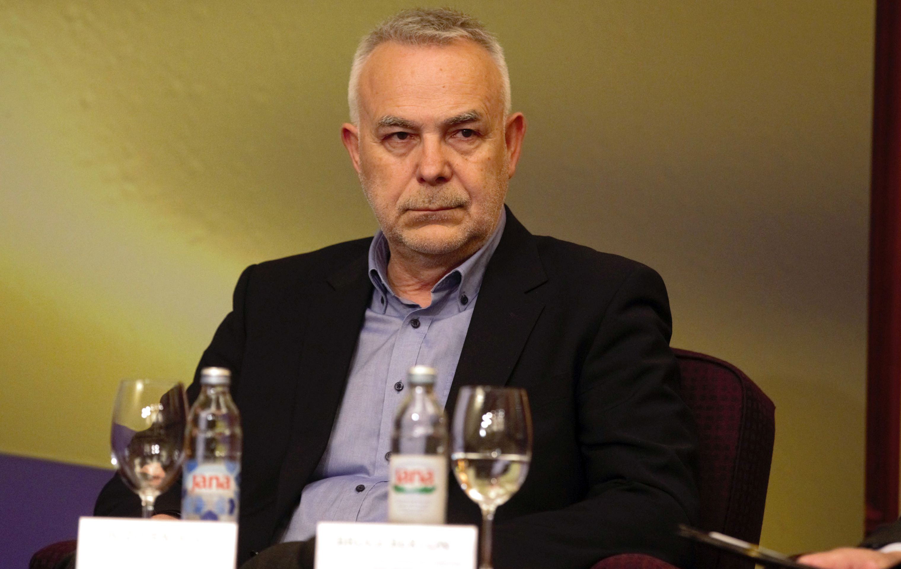 Zagreb, 13.5.2016 -  Ured za informiranje Europskog parlamenta u RH organizirao je konferenciju pod nazivom "Europski put Bosne i Hercegovine: Izazovi i perspektive". Na fotografiji Jozo Rado.
Foto Hina/ Dario GRZELJ/ dag