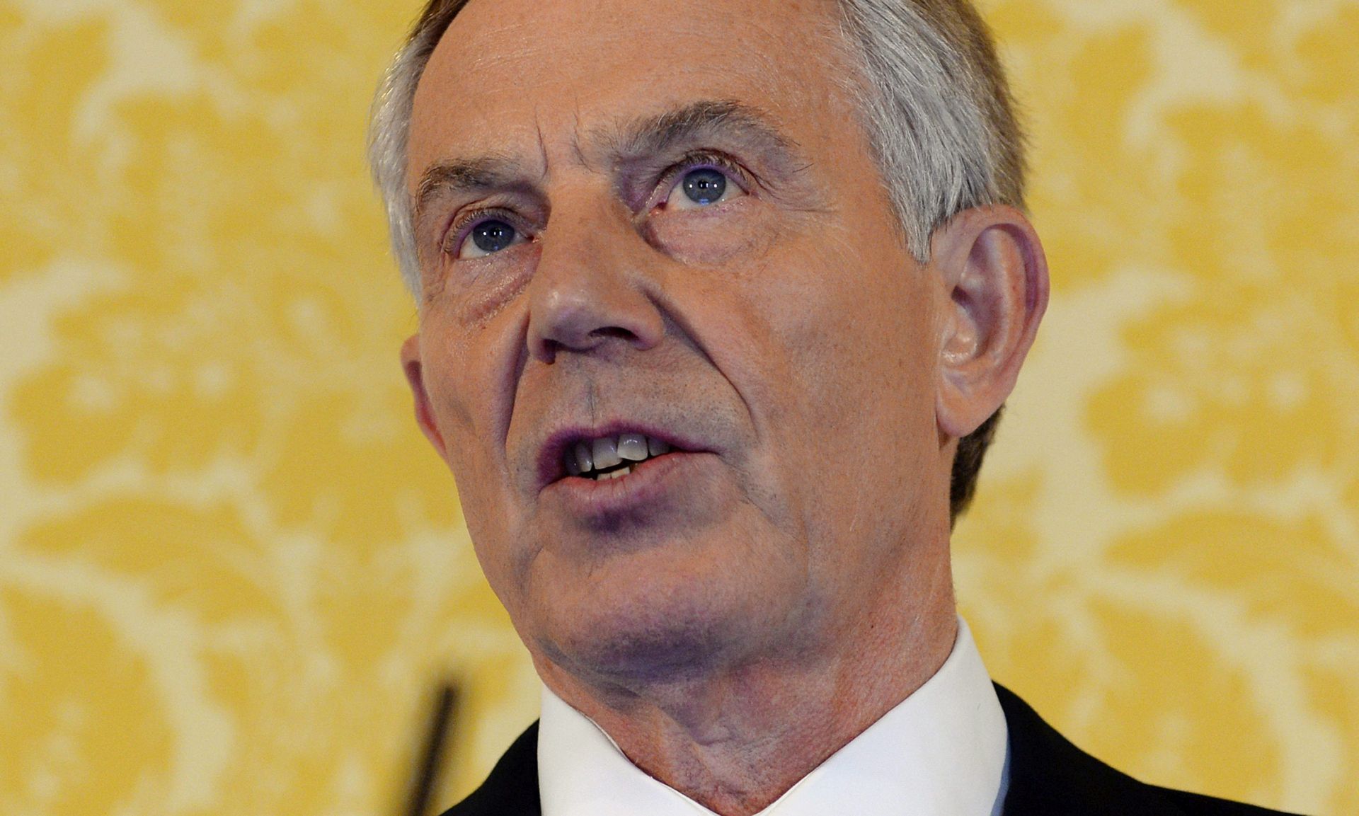epa05410873 Former British prime minister Tony Blair speaks during a press conference in response to the Chilcot Iraqi Inquiry, at the Admiralty House, London, Britain, 06 July 2016. Tony Blair said: 'I express more sorrow, regret and apology than you may ever know or can believe'. Mr Blair said that the report contained 'serious criticisms' but showed that 'there were no lies, Parliament and the Cabinet were not misled, there was no secret commitment to war, intelligence was not falsified and the decision was made in good faith'. The Chilcot Inquiry, chaired by Sir John Chilcot, examines the circumstances surrounding the British Governments involvement in the 2003 Iraq War.  EPA/STEFAN ROUSSEAU / POOL UK AND IRELAND OUT