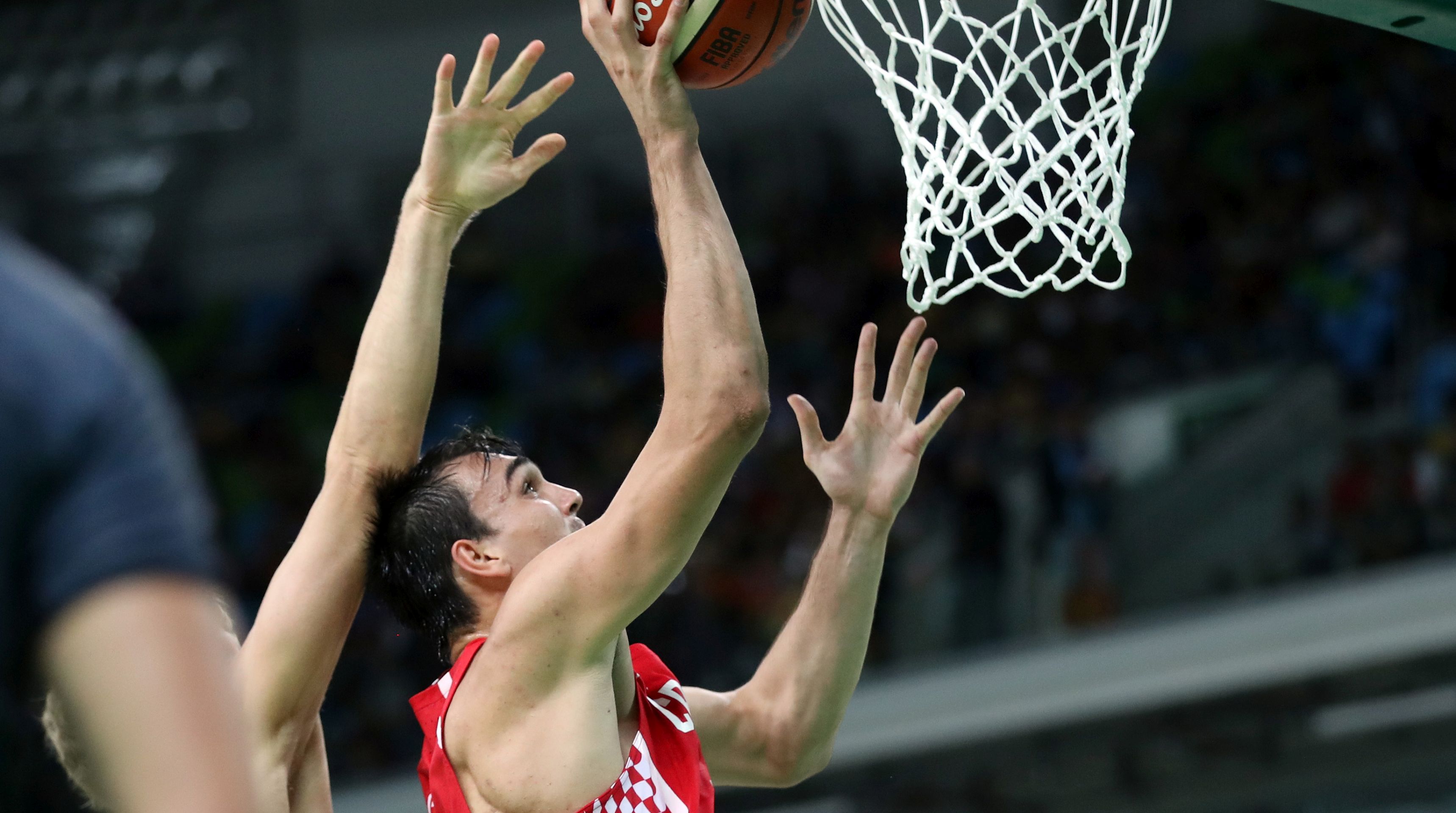 Rio de Janeiro, 16.08.2016 - Koarkaka utakmica skupine B na Olimpijskim igrama u Rio de Janeiru izmeðu reprezentacije Hrvatske i Litve. Na slici Dario ariæ.
foto HINA/ Damir SENÈAR /ds