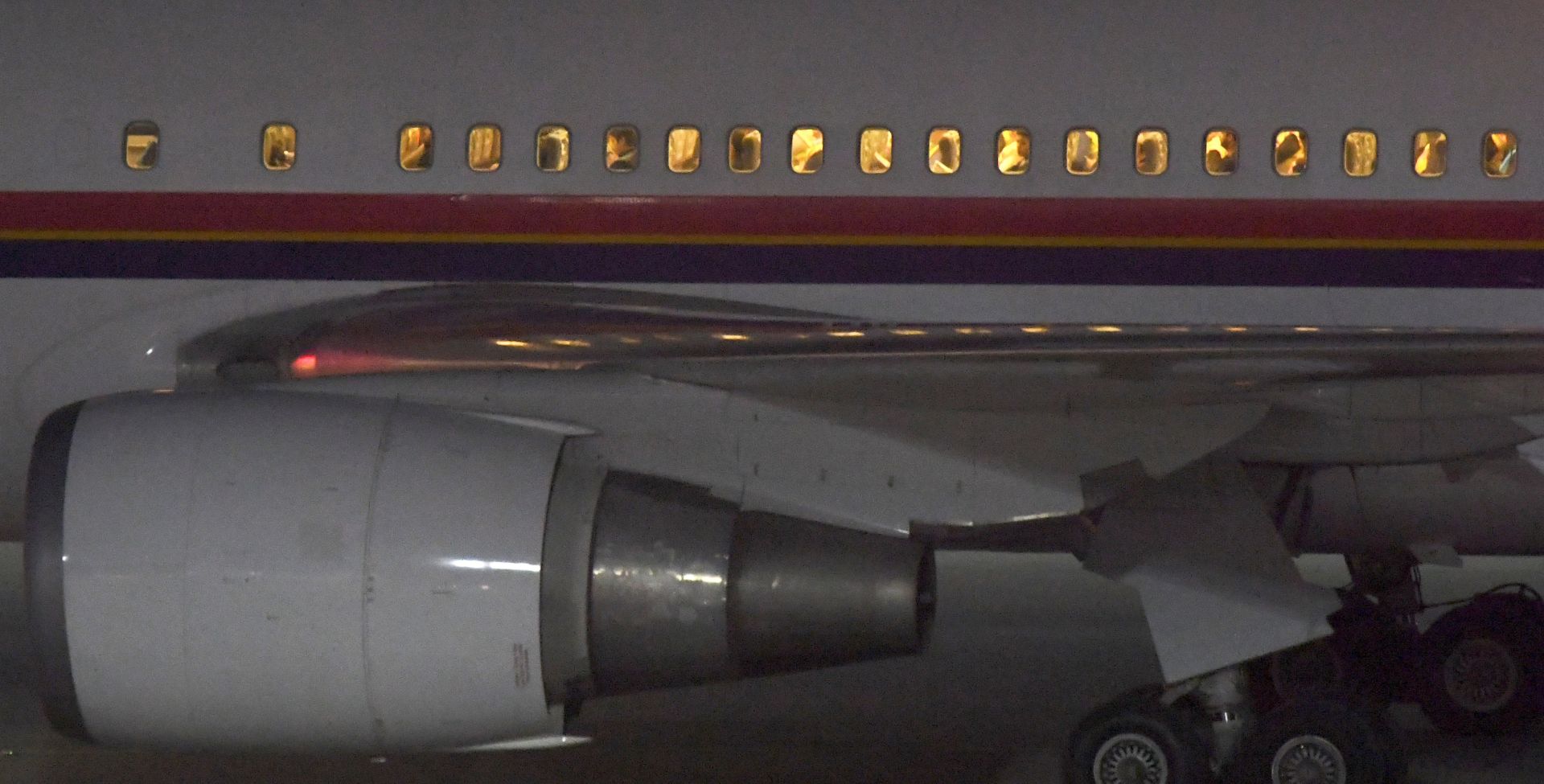 epa05809296 An airplane with refugees on board who are being deported to Afghanistan taxies at the airport of Munich, Germany, 22 February 2017. According to reports, Germany was set to carry out another deportation of some 50 rejected asylum seekers to Afghanistan, a move that has sparked criticism from opposition parties and activist groups.  EPA/SEBASTIAN WIDMANN