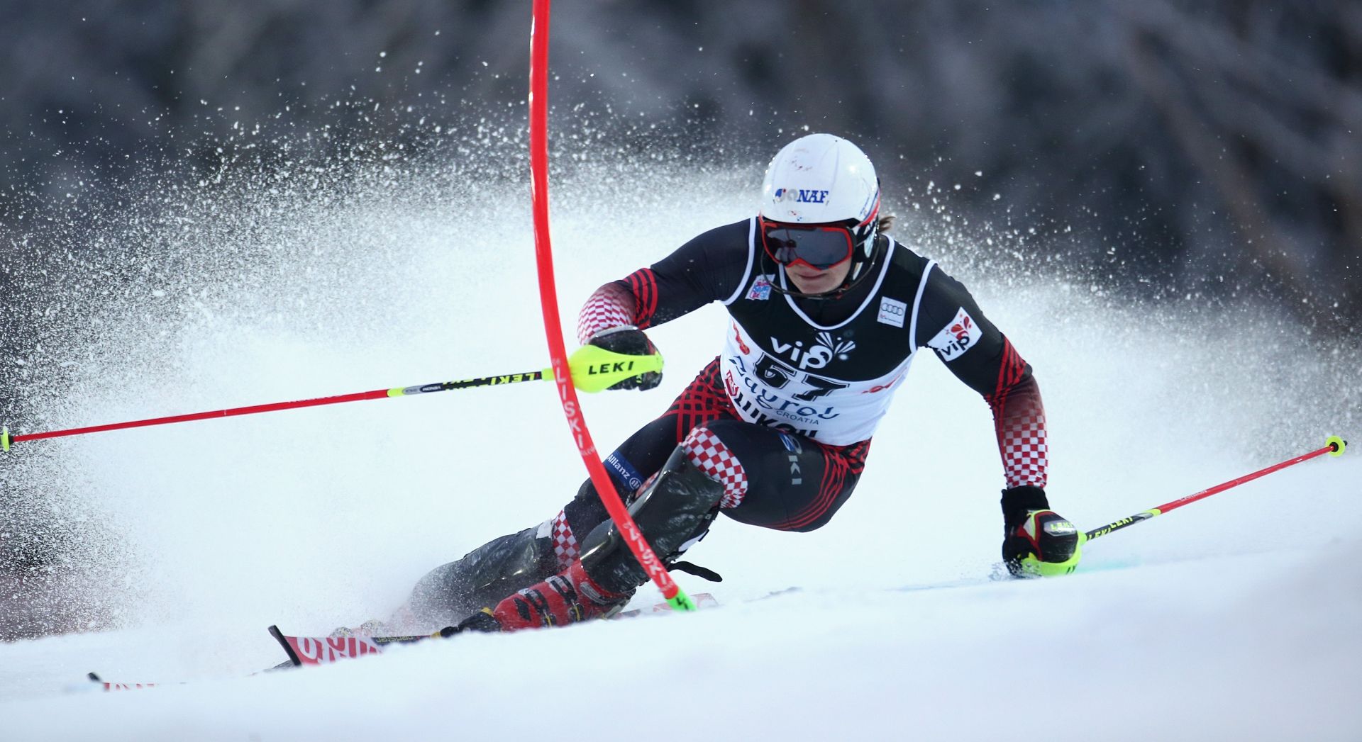 06.01.2015., Sljeme, Zagreb - VIP Snow Queen Trophy, muska utrka Snjezne kraljice. Filip Zubcic
Photo: Igor Kralj/PIXSELL