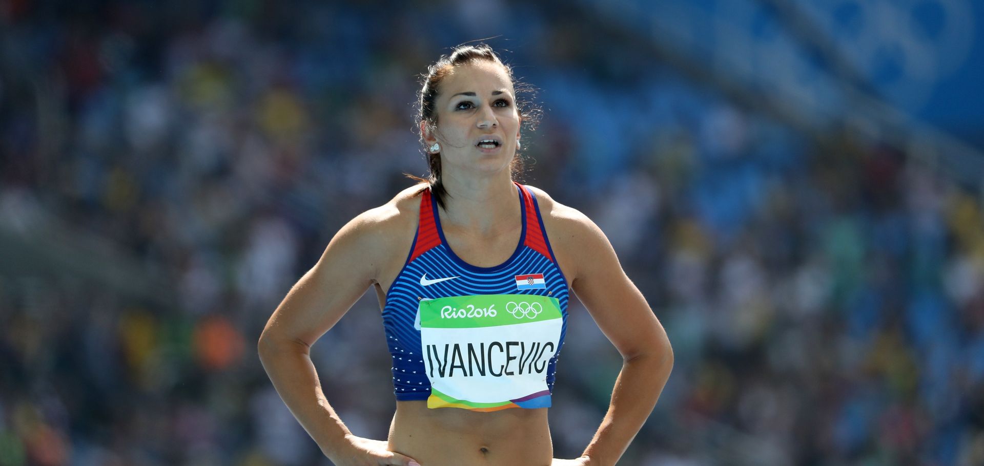 16.08.2016., Rio de Janeiro, Brazil - Olimpijske igre Rio 2016. Atletika, 100m prepone zene, Andrea Ivancevic. Photo: Igor Kralj/PIXSELL