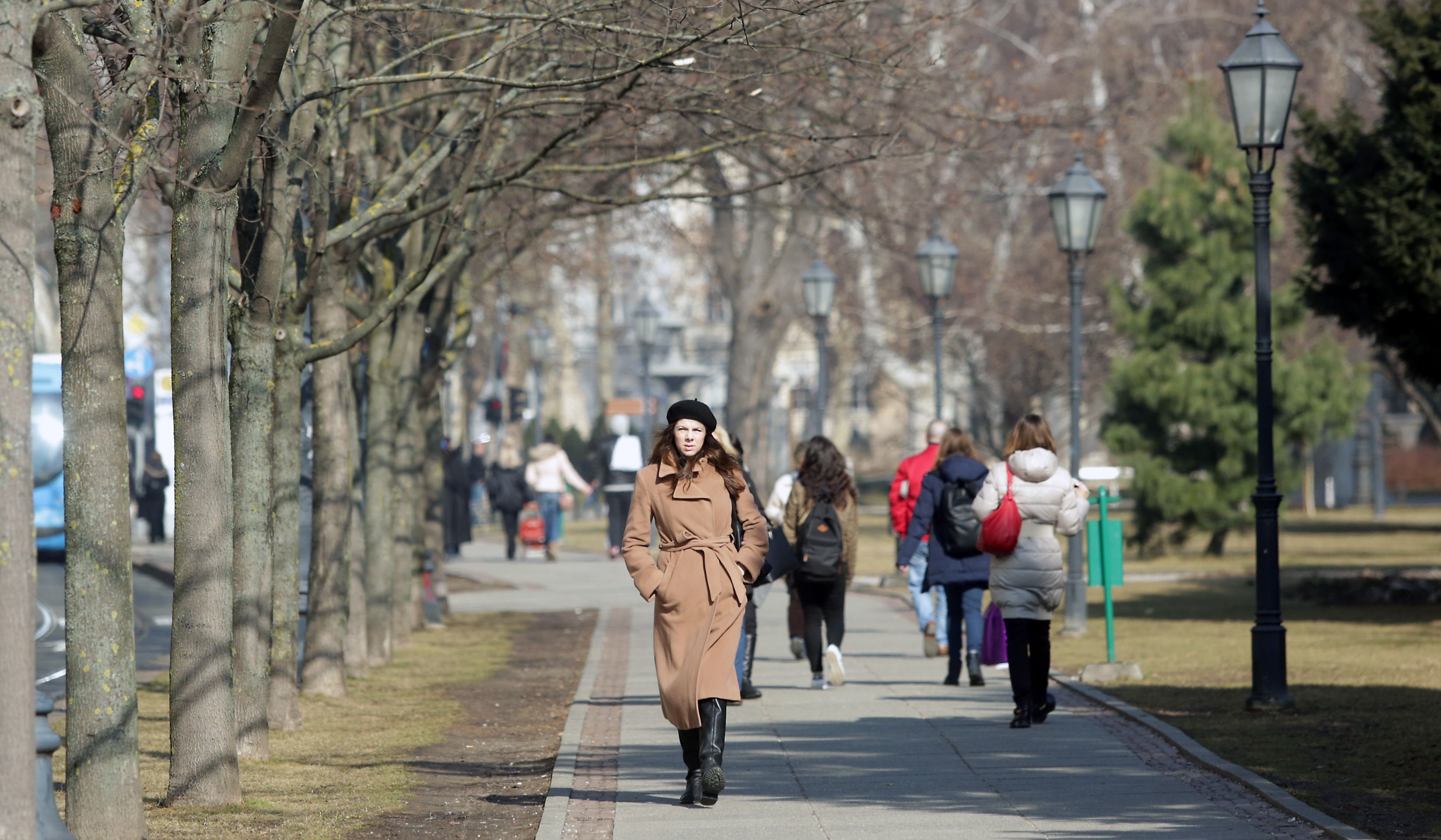 20.02.2017., Zagreb - Gradjani uzivaju u setnji gradom. 
Photo: Luka Stanzl/PIXSELL