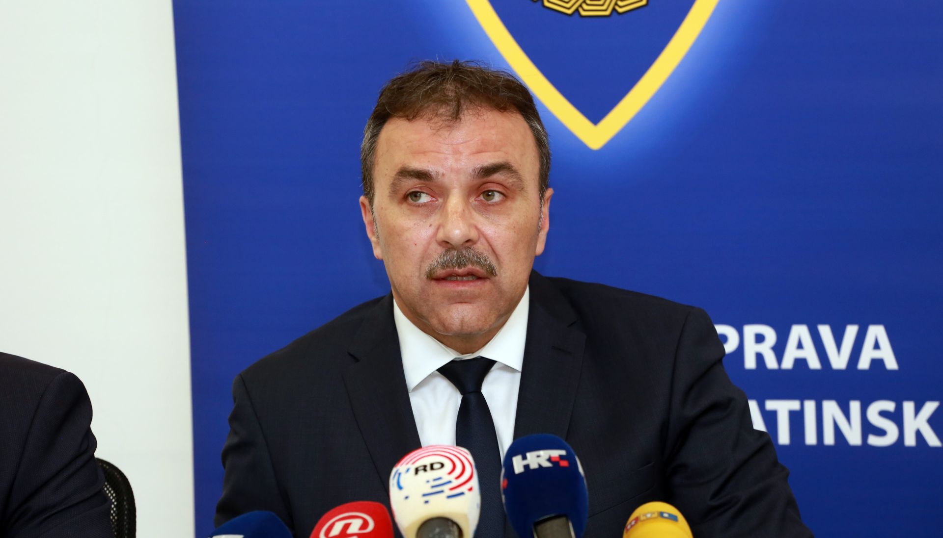 24.02.2017., Trilj, zaseok Vedrine - Ministar unutarnjih poslova Vlaho Orepic obisao novu postaju granicne policije Trilj. Photo: Miranda Cikotic/PIXSELL