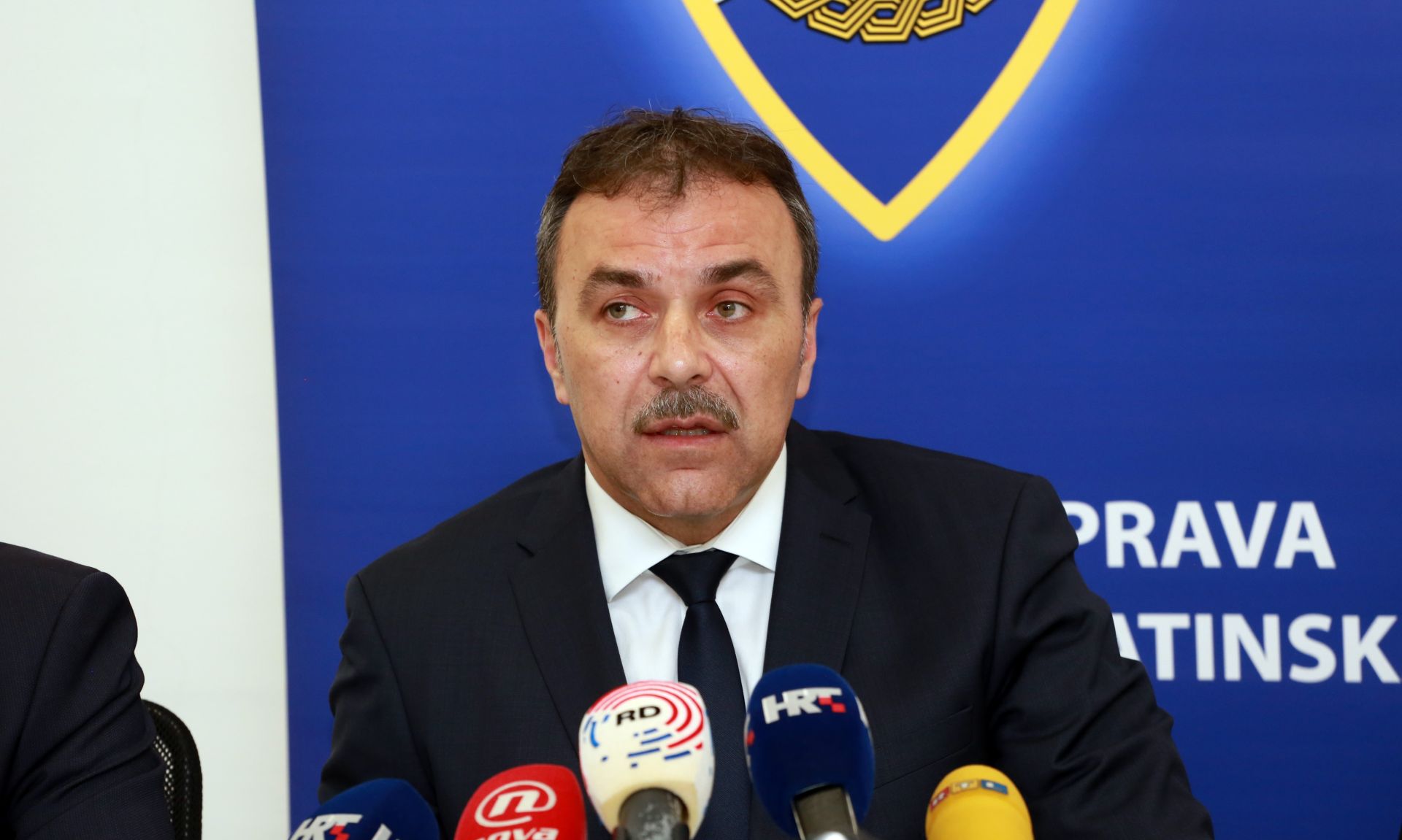 24.02.2017., Trilj, zaseok Vedrine - Ministar unutarnjih poslova Vlaho Orepic obisao novu postaju granicne policije Trilj. Photo: Miranda Cikotic/PIXSELL