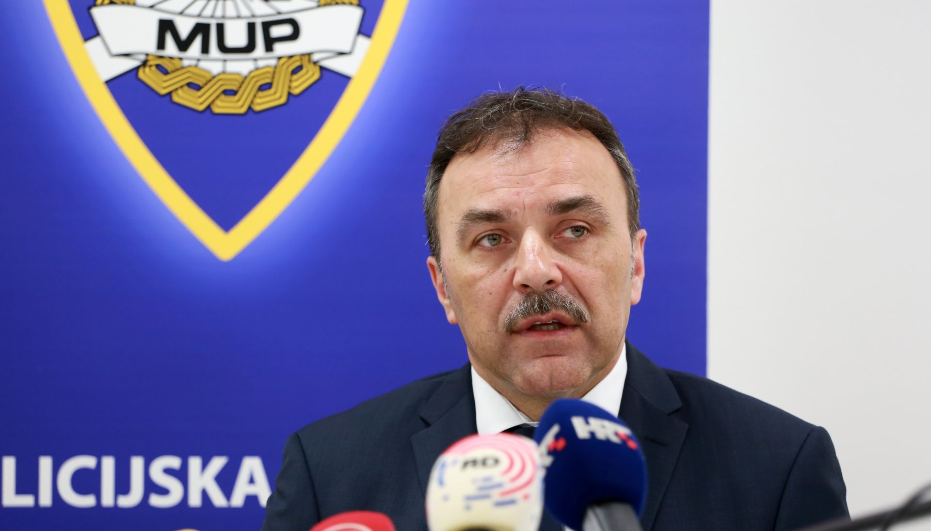24.02.2017., Trilj, zaseok Vedrine - Ministar unutarnjih poslova Vlaho Orepic obisao novu postaju granicne policije Trilj. Photo: Miranda Cikotic/PIXSELL