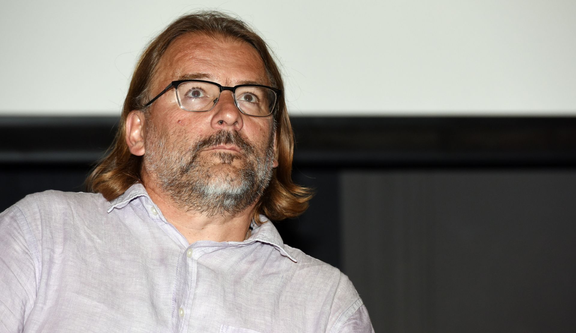 31.08.2016., Zagreb - U kinu Europa odrzan je okrugli stol na temu 'Audiovizualna industrija i politicke stranke'.  Hrvoje Hribar. 
Photo: Davor Visnjic/PIXSELL