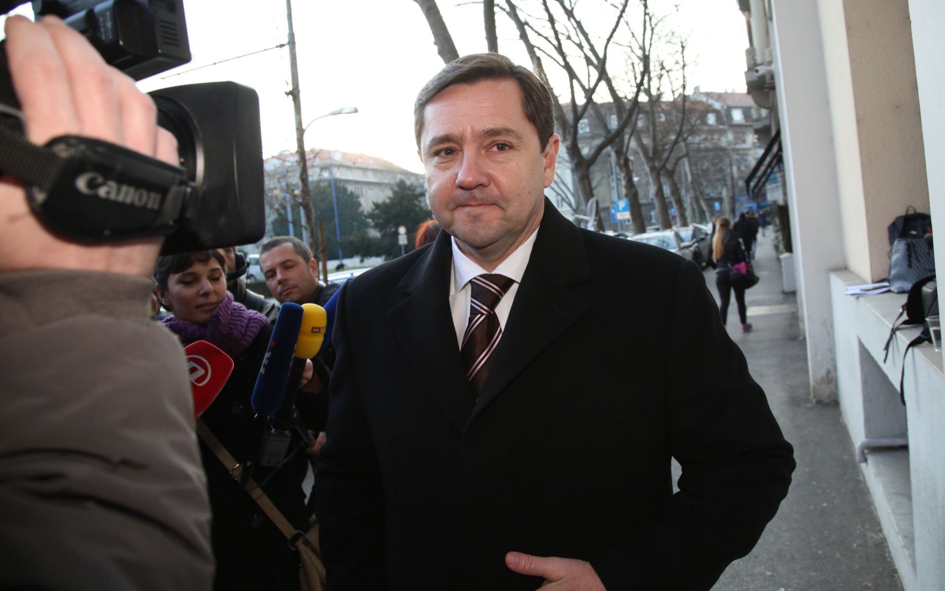 Zagreb, 15.02.2017. - Sjednica Predsjednitva i Nacionalnog vijeæa HDZ-a. Na fotografiji Andrija Mikuliæ. 
foto HINA/ Lana SLIVAR DOMINIÆ/ lsd