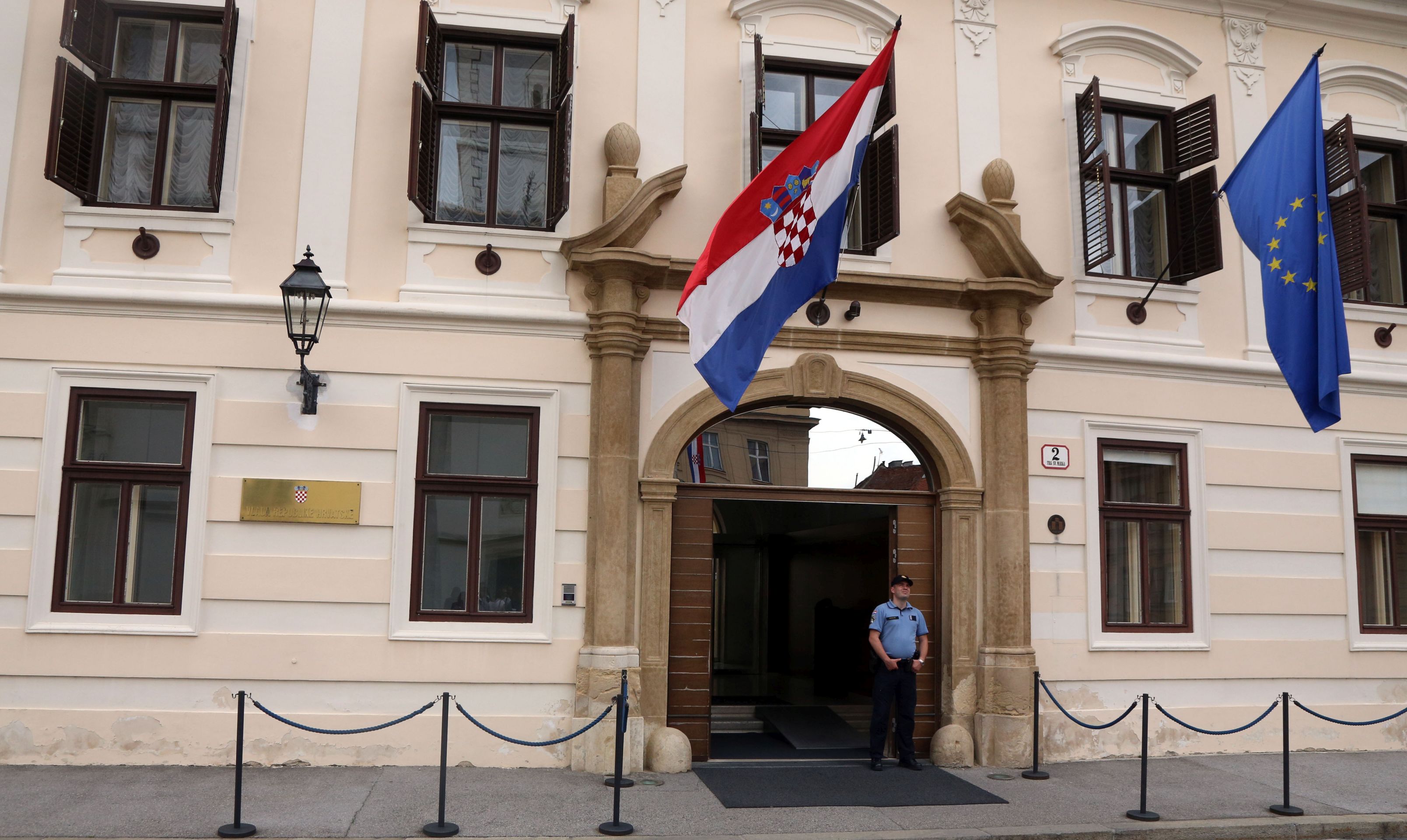 Zagreb, 23.6.2016 - Sjednica Vlade Republike Hrvatske u tehničkom mandatu. Na slici zgrada Vlade. Ilustracija - Vlada.
 Foto Hina/ Dario GRZELJ/ dag