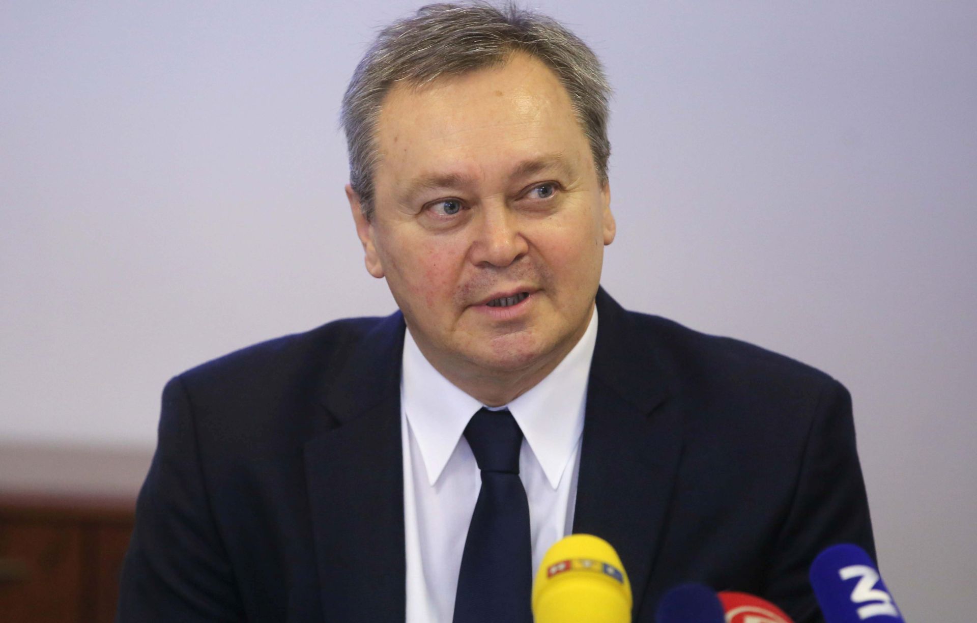 Zagreb, 28.06.2016. - Konferencija za medije Hrvatske udruge banaka (HUB). Na fotografiji Zdenko Adroviæ. foto HINA/ Lana SLIVAR DOMINIÆ/ lsd