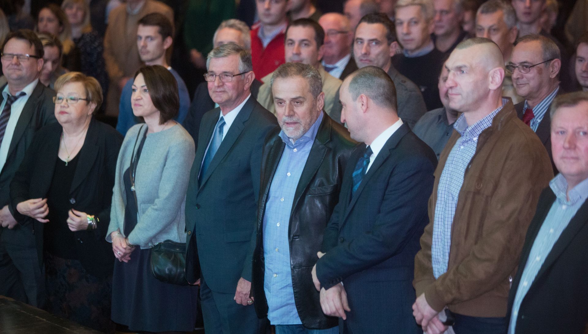 Zagreb, 05.03.2017 - Predstavljanje nove političke stranke Zelena lista, predstavili su na skupu program i vodstvo stranke. Na fotografiji Milan Bandić, Nenad Matić, Željko Mavrović.  foto HINA/ Daniel KASAP / dk