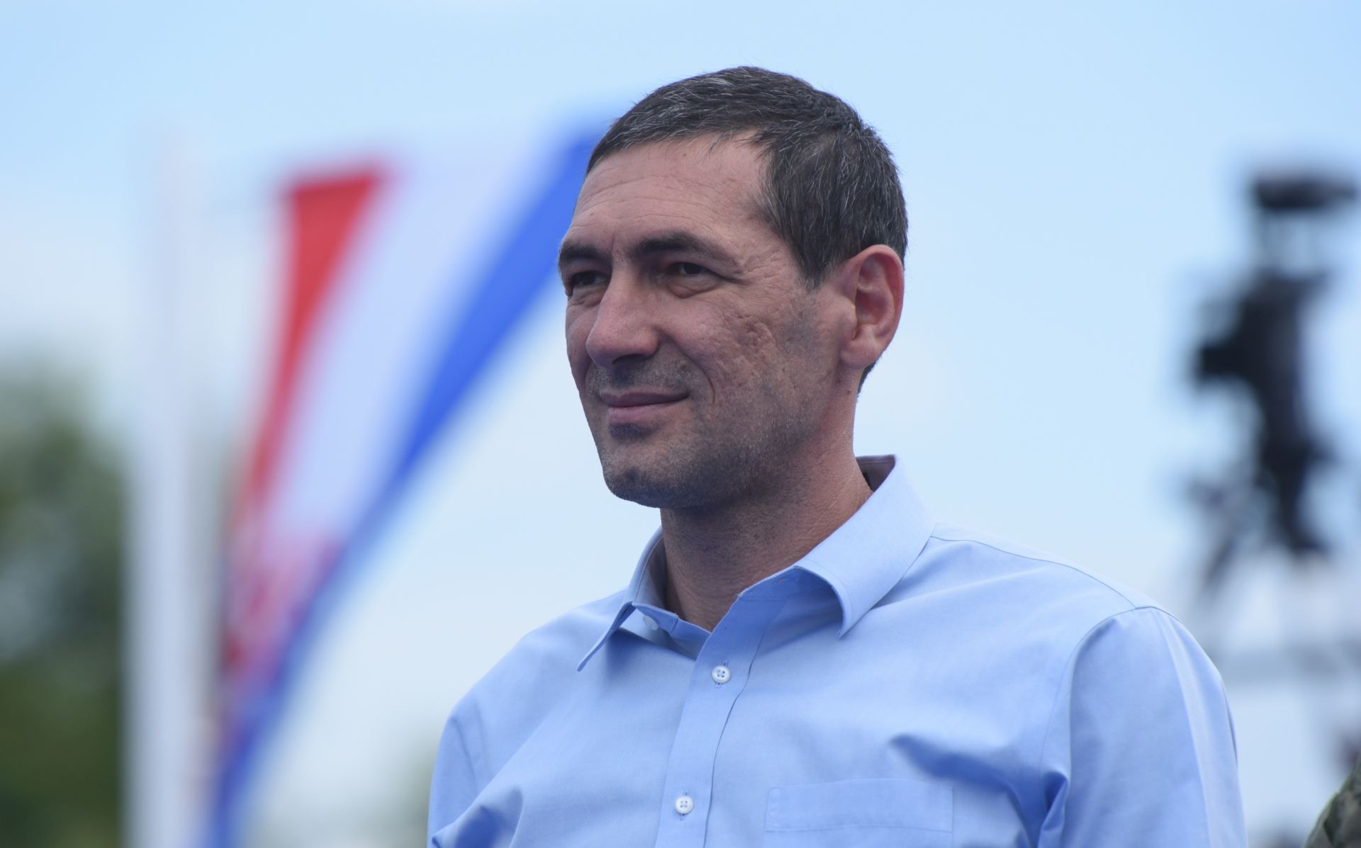 02.08.2015., Zagreb - Generalna proba svecanog mimohoda Hrvatske vojske povodom Dana pobjede i domovinske zahvalnosti i 20. godisnjice vojno - redarstvene akcije Oluja. Ante Kotromanovic.  Photo: Josip Kopi/MORH/PIXSELL