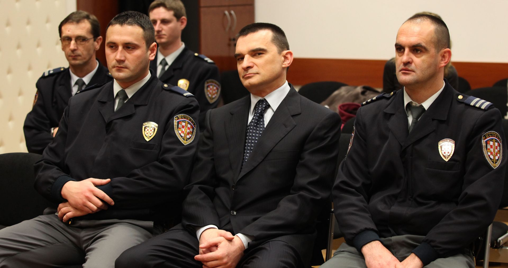 20.01.2009., Zagreb, Hrvatska - Opcinski kazneni sud, Ilica.Nastavak sudjenja generalu Vladimiru Zagorcu u slucaju Dragulji.
Photo: Marko Prpic/PIXSELL