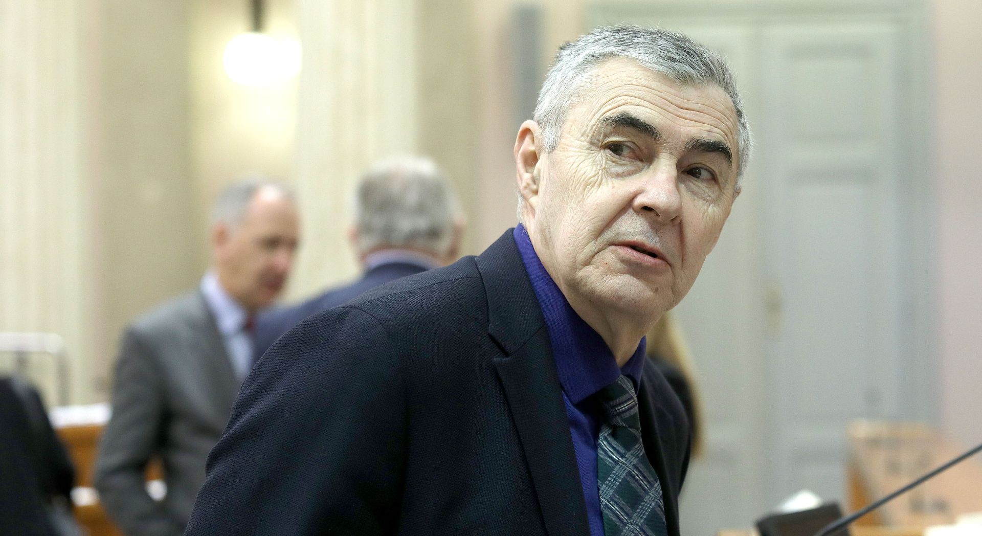 10.02.2017., Zagreb -Prije glasovanja koje je najavljeno za podne, Sabor je raspravom o Konacnom prijedlogu zakona o potvrdjivanju Fakultativnog protokola uz Konvenciju o pravima djeteta u postupku povodom prituzbi, nastavio 3. sjednicu. 
photo: Patrik Macek/PIXSELL