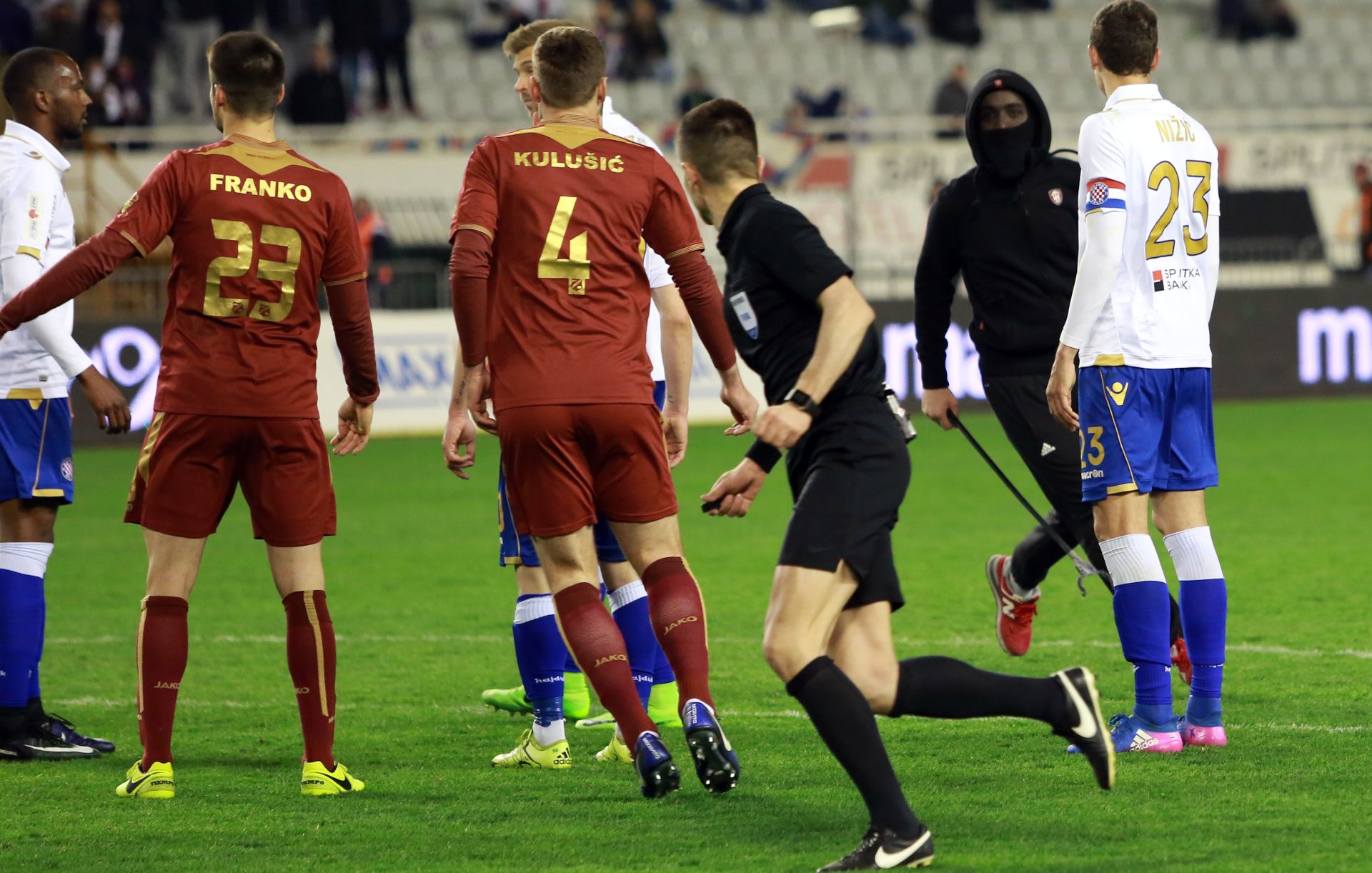 11.03.2017., Split - Utakmica 24. Kola MAXtv Prve lige izmedju HNK Hajduk i HNK Rijeka.
Photo: Miranda Cikotic/PIXSELL