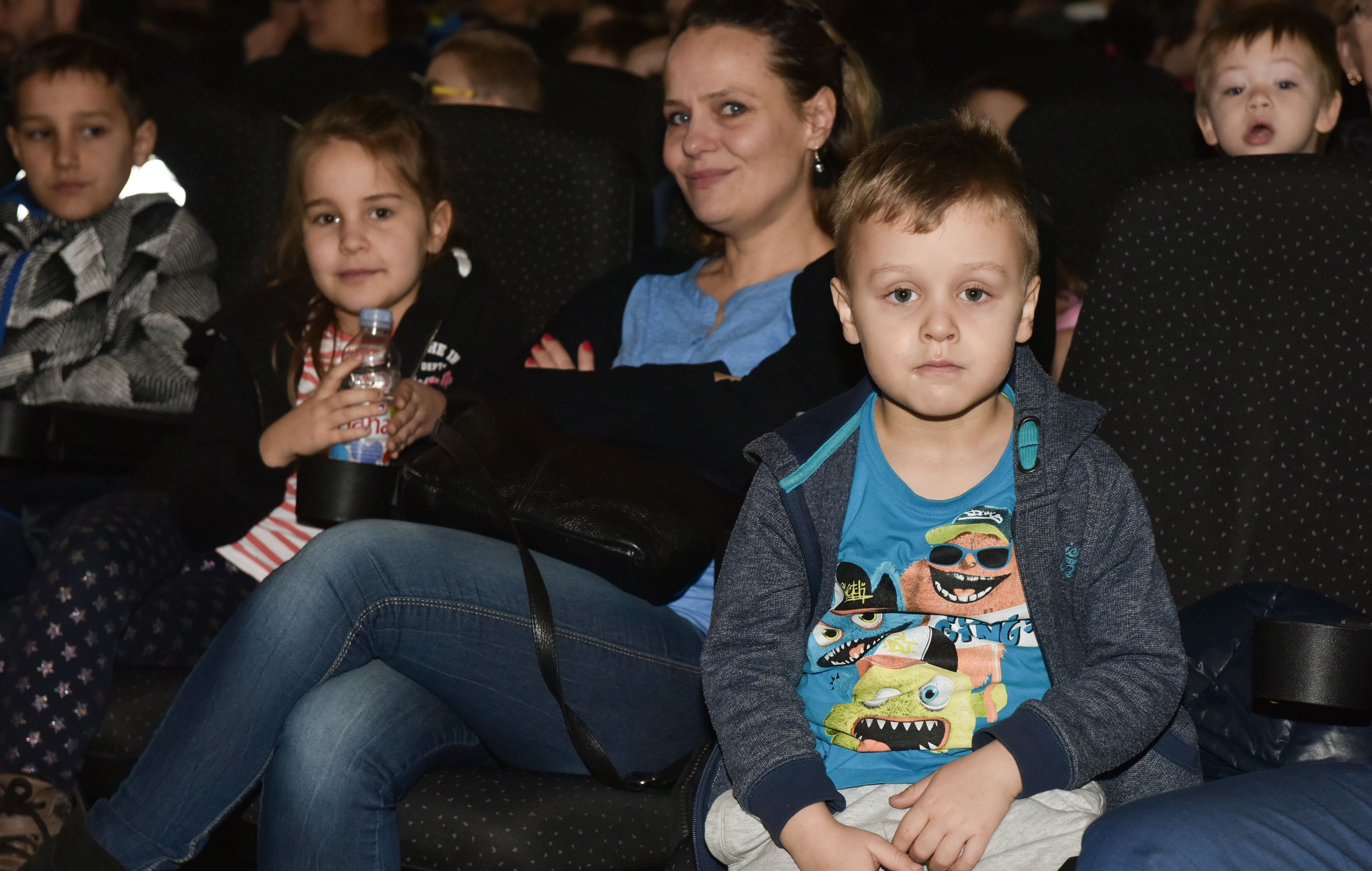 21.01.2017., Zagreb - U kinu Tuskanac u sklopu Unicefova projekta Potpomognuta komunikacija za djecu s teskocama Billa je UNICEF-u Hrvatska donirala iznos od sto tisuca kuna.
Photo: Davor Visnjic/PIXSELL