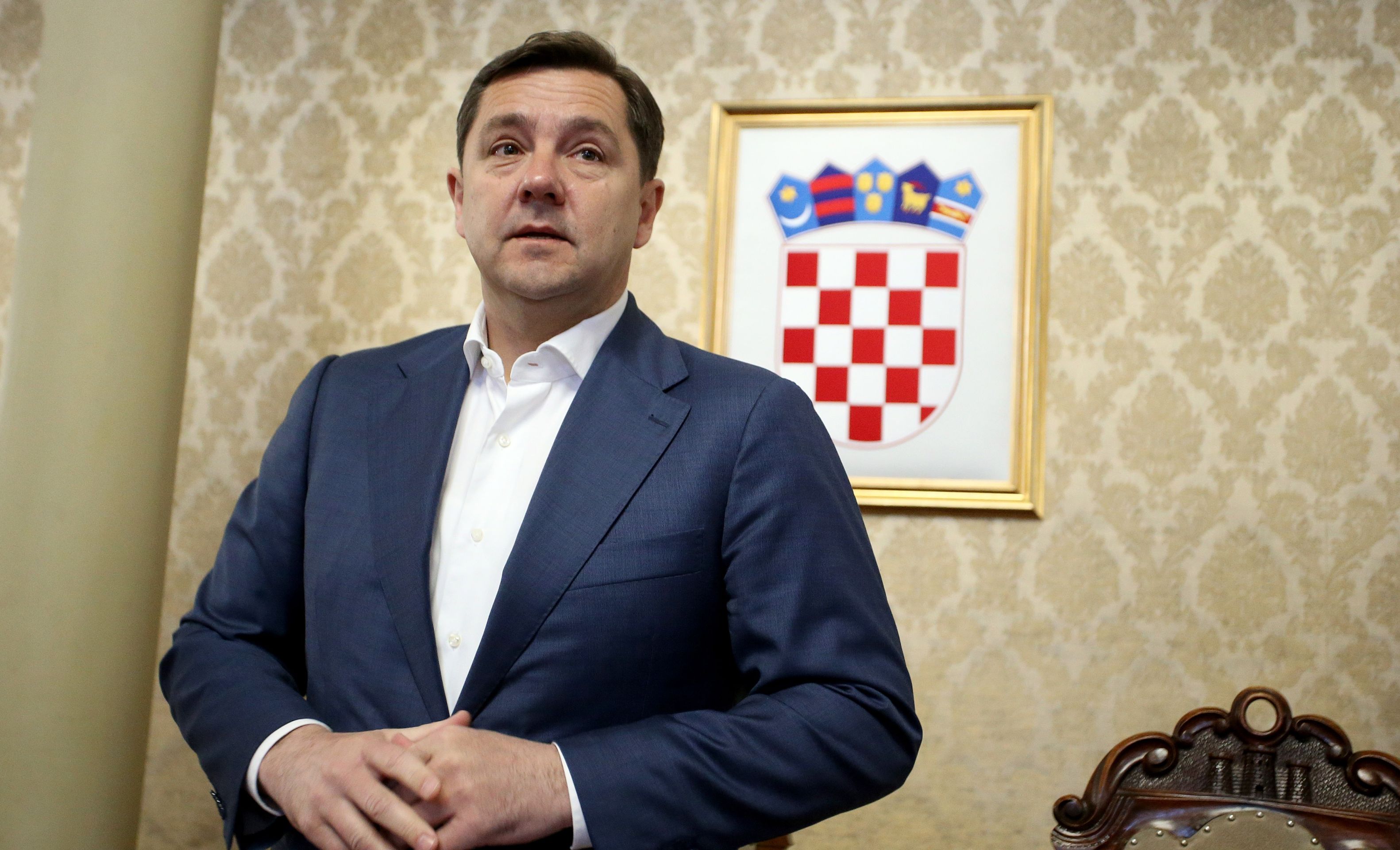 21.03.2017., Zagreb, Cirilometodska ulica 5 -Sjednica zagrebacke Gradske skupstine. Na predlozenom dnevnom redu je 55 tocaka, medju kojima i prijedlog zagrebackoga gradonacelnika Milana Bandica za promjenu Statuta grada Zagreba, kojim bi nacionalne manjine dobile svoje zastupnike u Gradskoj skupstini.   Andrija Mikulic.
Photo: Igor Kralj/PIXSELL