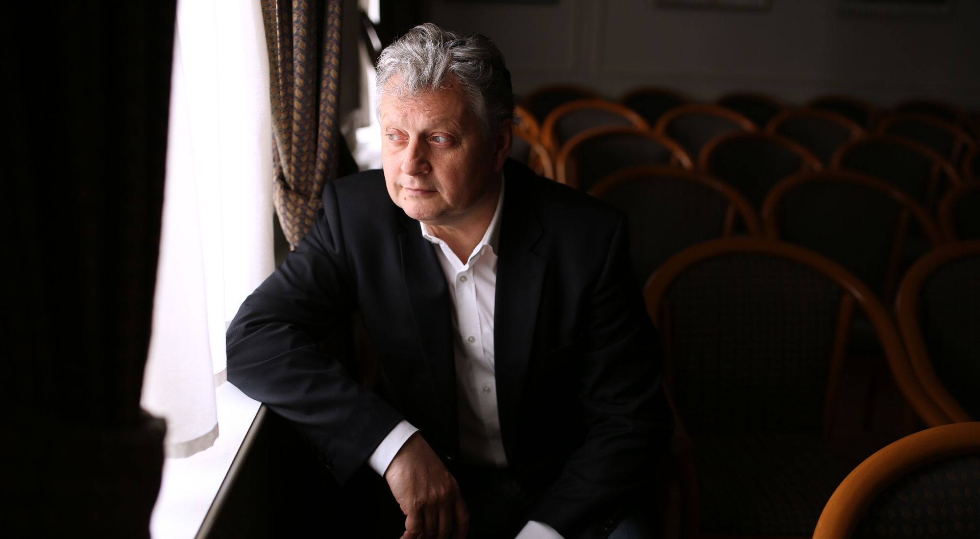 21.04.2016., Zagreb - Berislav Sipus, skladatelj, dirigent i glazbeni pedagog.
Photo: Anto Magzan/PIXSELL