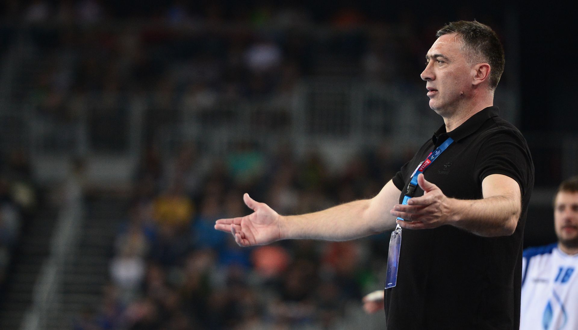 25.03.2017., Arena Zagreb, Zagreb - EHF Liga prvaka, osmina finala, PPD Zagreb - Telekom Veszprem. Trener PPD Zagreb Silvio Ivandija. 
Photo: Marko Prpic/PIXSELL