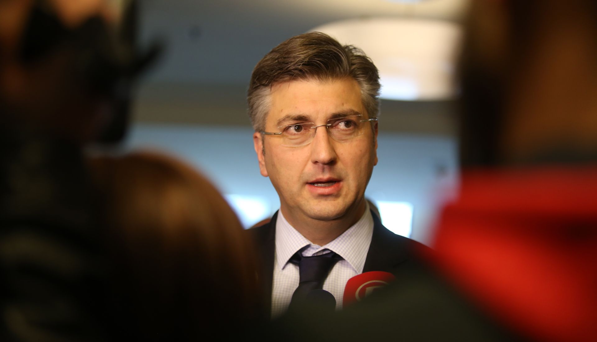 28.01.2017., Zagreb - 
Izborna konvencija Zajednice utemeljitelja HDZ-a Dr. Franjo Tudjman u hotelu Panorama.  Andrej Plenkovic.
Photo: Igor Soban/PIXSELL