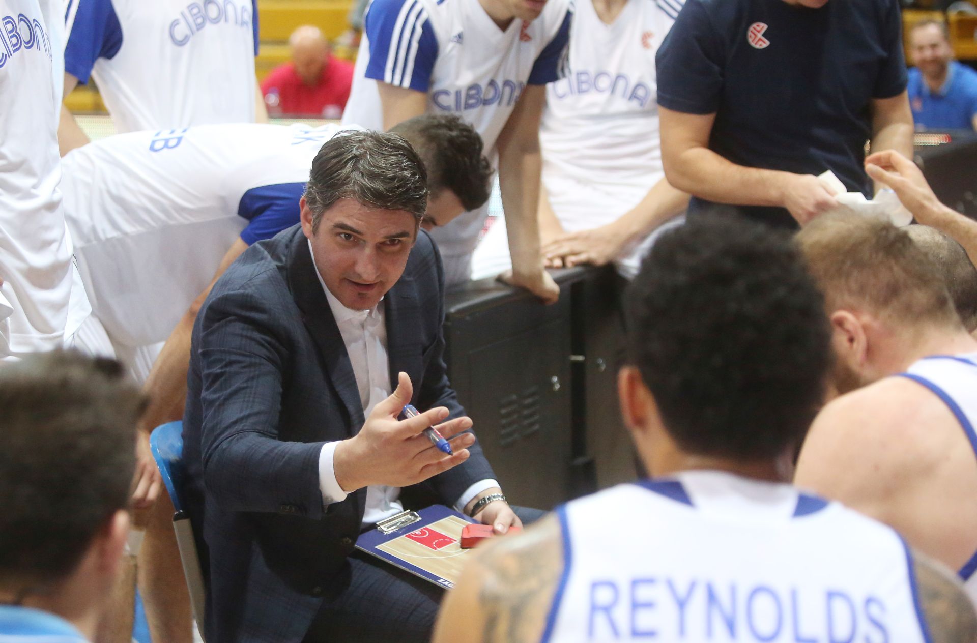 Zagreb, 22.02.2017 - Uzvratna utakmica osmine finala FIBA Europa kupa Cibona - Stelmet Zielona Gora. Na fotografiji Damir Mulaomerović. foto HINA/ Daniel KASAP / dk