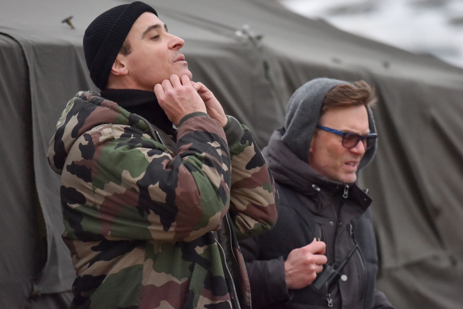 21.02.2017., Gracac -   Na predjelu Mali Alan na Velebitu nastavljeno je snimanje filma General u reziji Antona Vrdoljaka. Generala Antu Gotovinu glumi Goran Visnjic.  
Photo: Dino Stanin/PIXSELL
