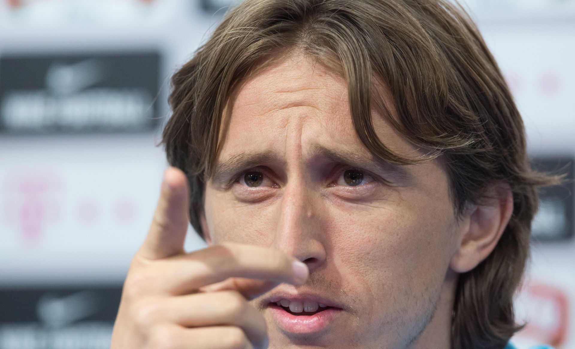 Zagreb, 23.03.2017 - Konferencija za medije hrvatskog selektora i kapetana uoči kvalifikacijske utakmice za SP 2018 između Hrvatske i Ukrajine. Na fotografiji Luka Modrić.
foto HINA/ Daniel KASAP / dk