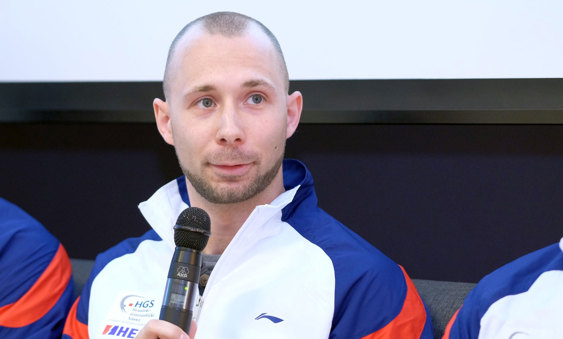 Zagreb, 13.04.2017. - Konferencija za medije Hrvatskog gimnastièkog saveza kojom se najavio odlazak reprezentacije na Europsko prvenstvo u rumunjski Cluj Napoca, a ujedno je i najavljena organizacija Svjetskog kupa u gimnastici kojemu je Osijek domaæin od 18. do 21. svibnja ove godine.
Na fotografiji Robert Seligman.
foto HINA/ Edvard UAK/ es
