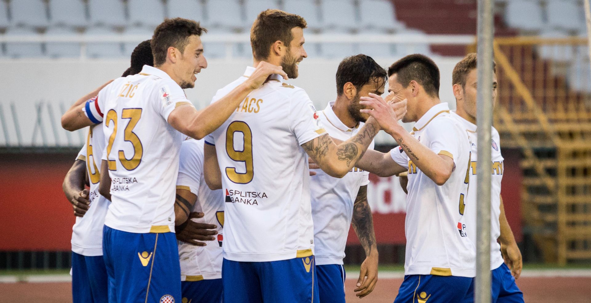 Split, 14.04.2017. Utakmica 28. kola Prve HNL Hajduk - Cibalia na stadionu u Poljudu.
foto HINA/ Milan ABIÆ/ ua