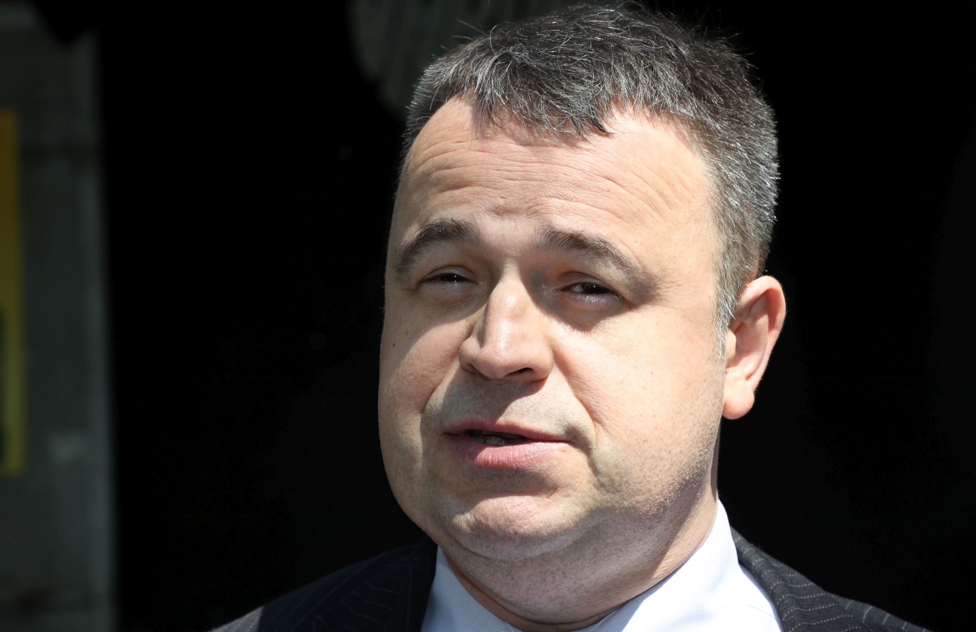Zagreb, 24.04.2017 - Mostov kandidat za zagrebaèkog gradonaèelnika, Marko Sladoljev, predstavio je rjeenja za zapostavljenu kulturnu scenu grada Zagreba. Na predstavljanju su sudjelovali i autor programa kulture, glumac Sinia Ruiæ (na slici), Miriam Mary Brgles, te povjerenik Mosta i organizator brojnih kulturnih dogaðaja u Zagrebu Antonio Peut.
foto HINA/ Damir SENÈAR /ds