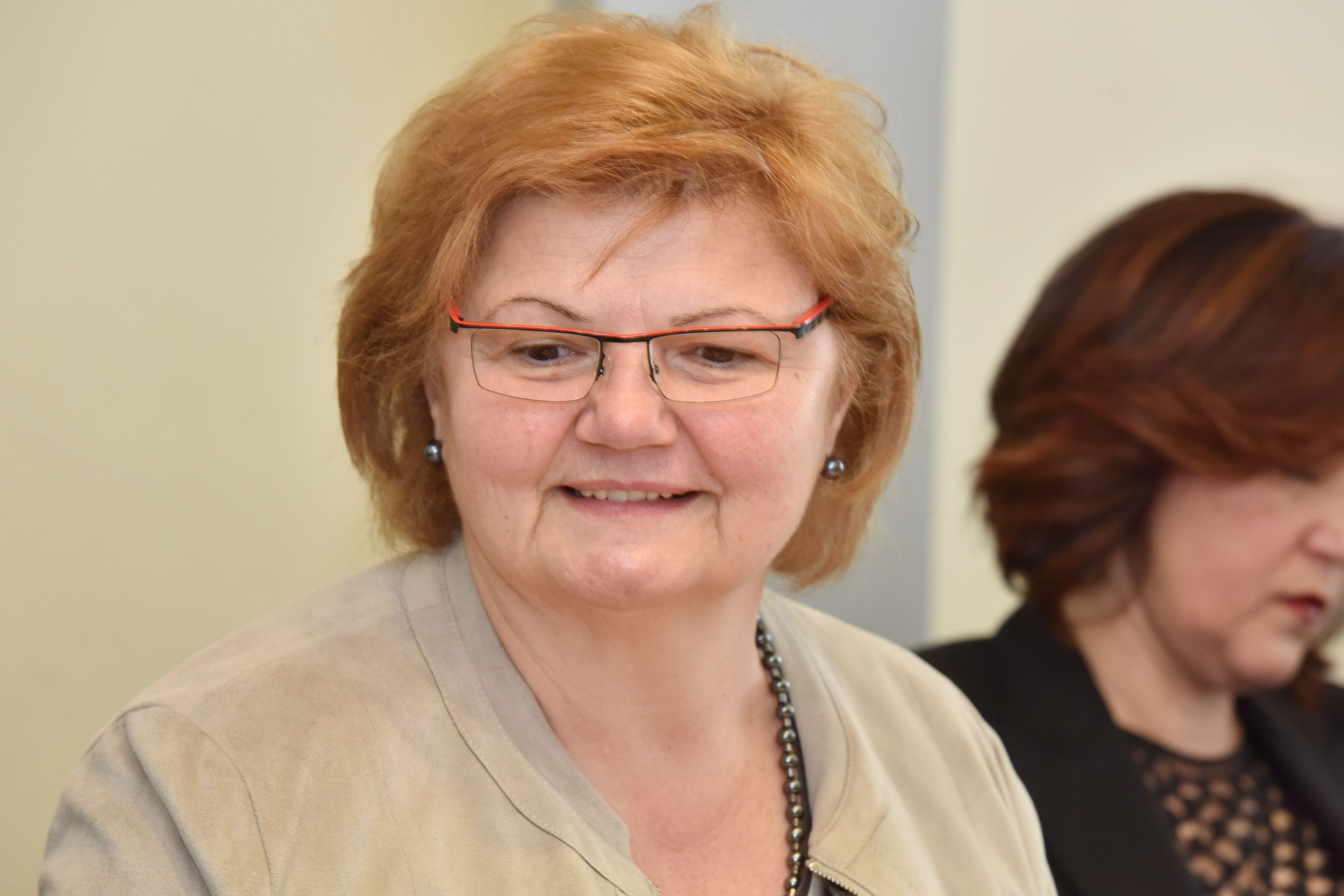 04.04.2017., Sibenik - Ministrica za demografiju, mlade i socijalnu politiku Nada Murganic u radnom posjetu je u Sibensko-kninskoj zupaniji. Photo: Hrvoje Jelavic/PIXSELL