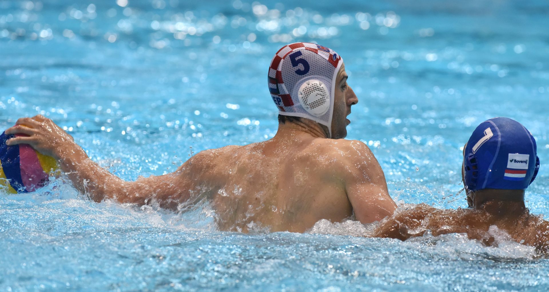11.04.2017., bazeni Crnica, Sibenik - FINA Svjetska liga, skupina B, 6. kolo, Hrvatska - Nizozemska. Maro Jokovic. Photo: Hrvoje Jelavic/PIXSELL