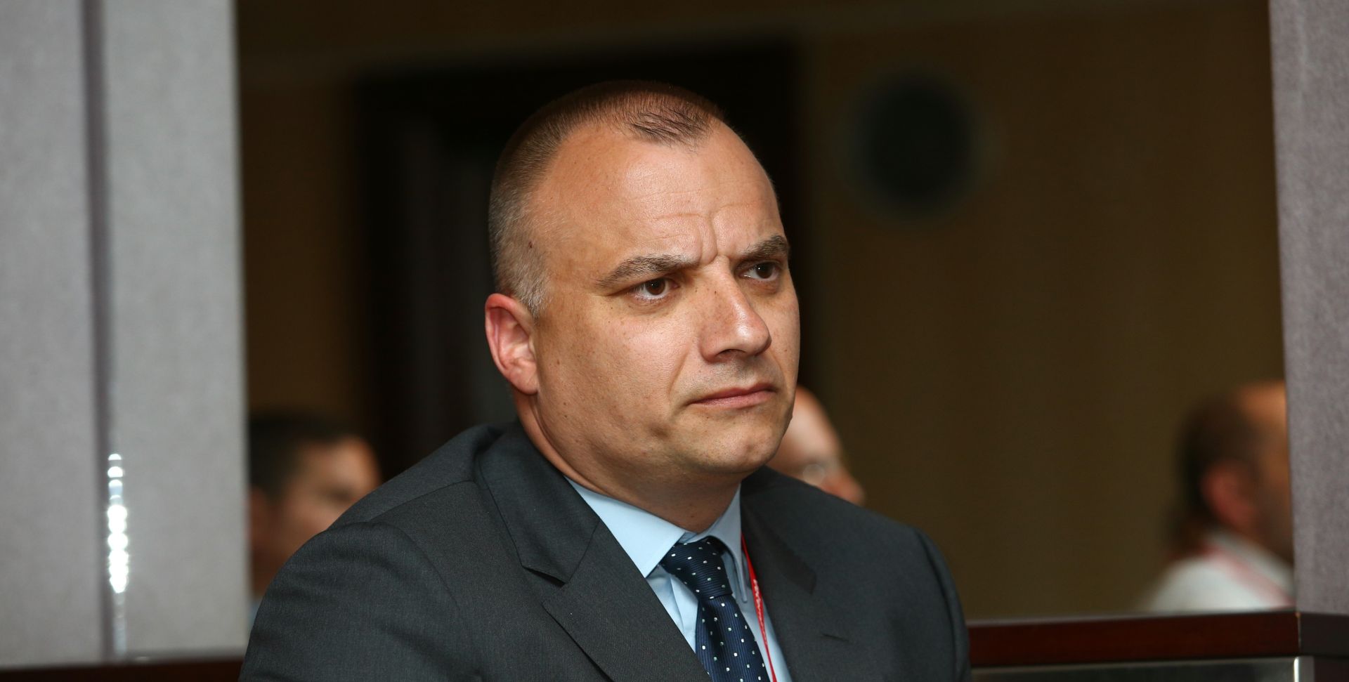 20.03.2017., Zagreb - Konferencija Hrvatska kakvu trebamo u organizaciji Vecernjeg lista u hotelu Esplanada. Panel diskusija Nacionalna sigurnost. Daniel Markic. Photo: Zeljko Lukunic/PIXSELL