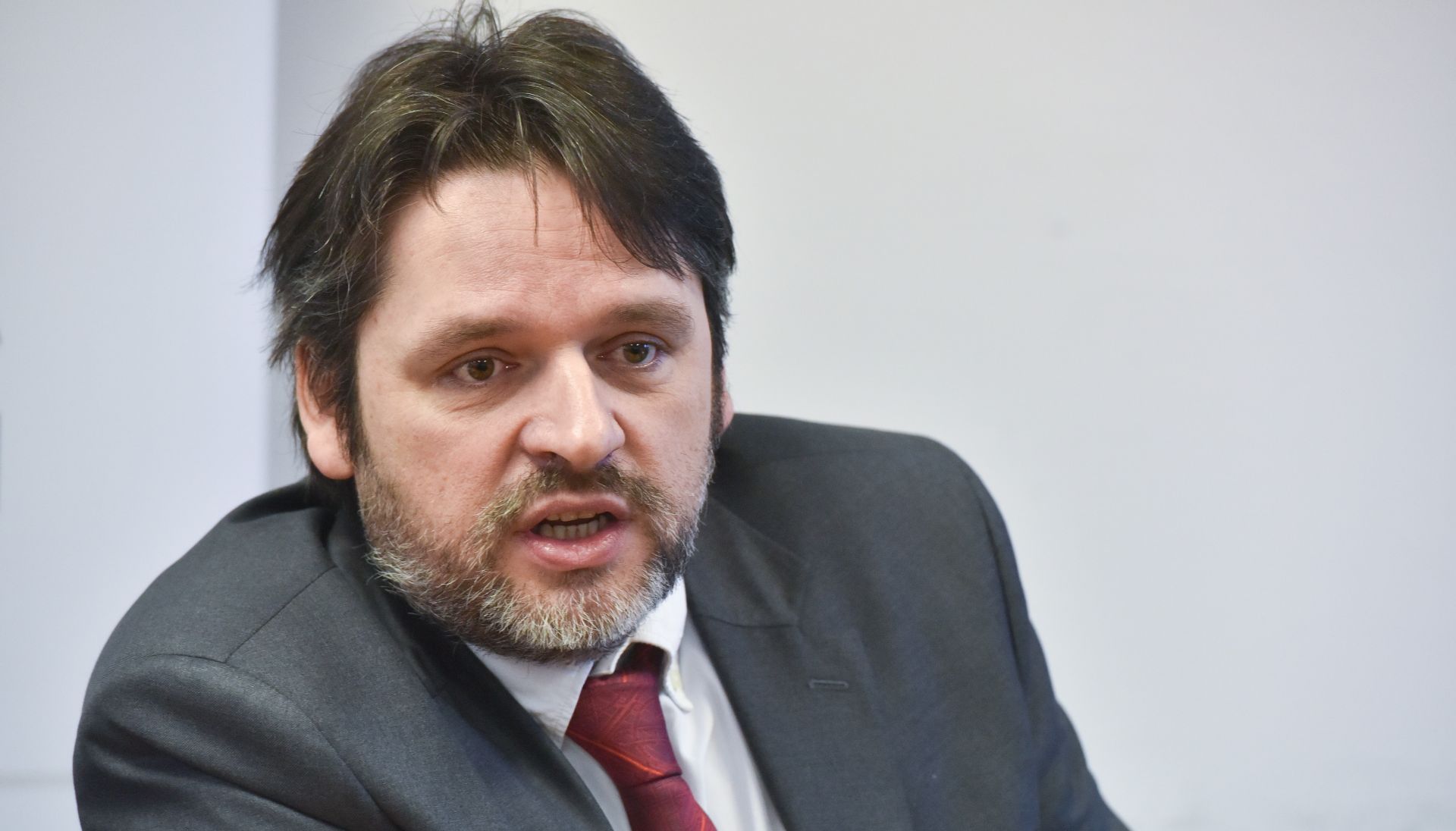 20.12.2016., Zagreb - U Hrvatskoj udruzi banaka odrzan je brifing za predstavnike medija o gospodarskim i financijskim ocekivanjima u 2017. godini. Velimir Sonje. 
Photo: Davor Visnjic/PIXSELL