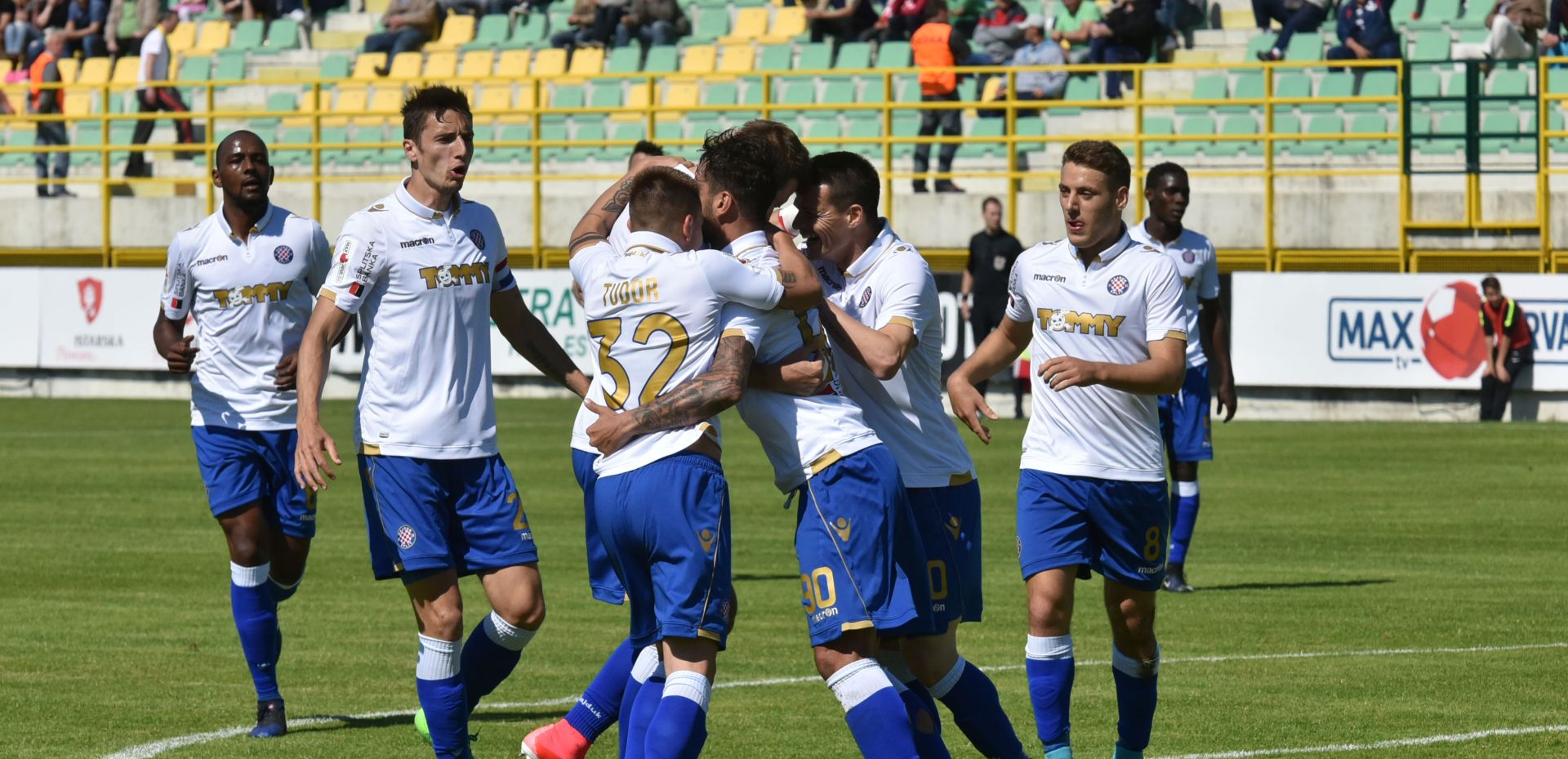 30.04.2017., stadion Aldo Drosina, Pula - MAXtv 1. HNL, 31. kolo, NK Istra 1961 - HNK Hajduk. Photo: Dusko Marusic/PIXSELL