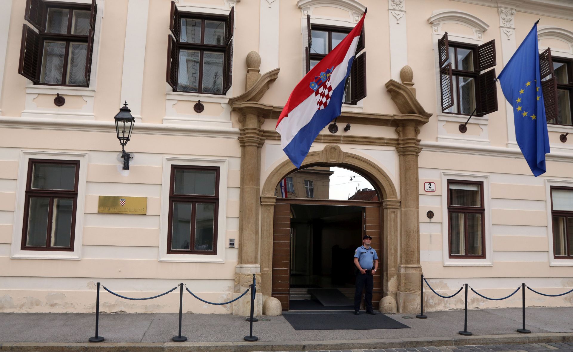 Zagreb, 23.6.2016 - Sjednica Vlade Republike Hrvatske u tehničkom mandatu. Na slici zgrada Vlade. Ilustracija - Vlada.
 Foto Hina/ Dario GRZELJ/ dag