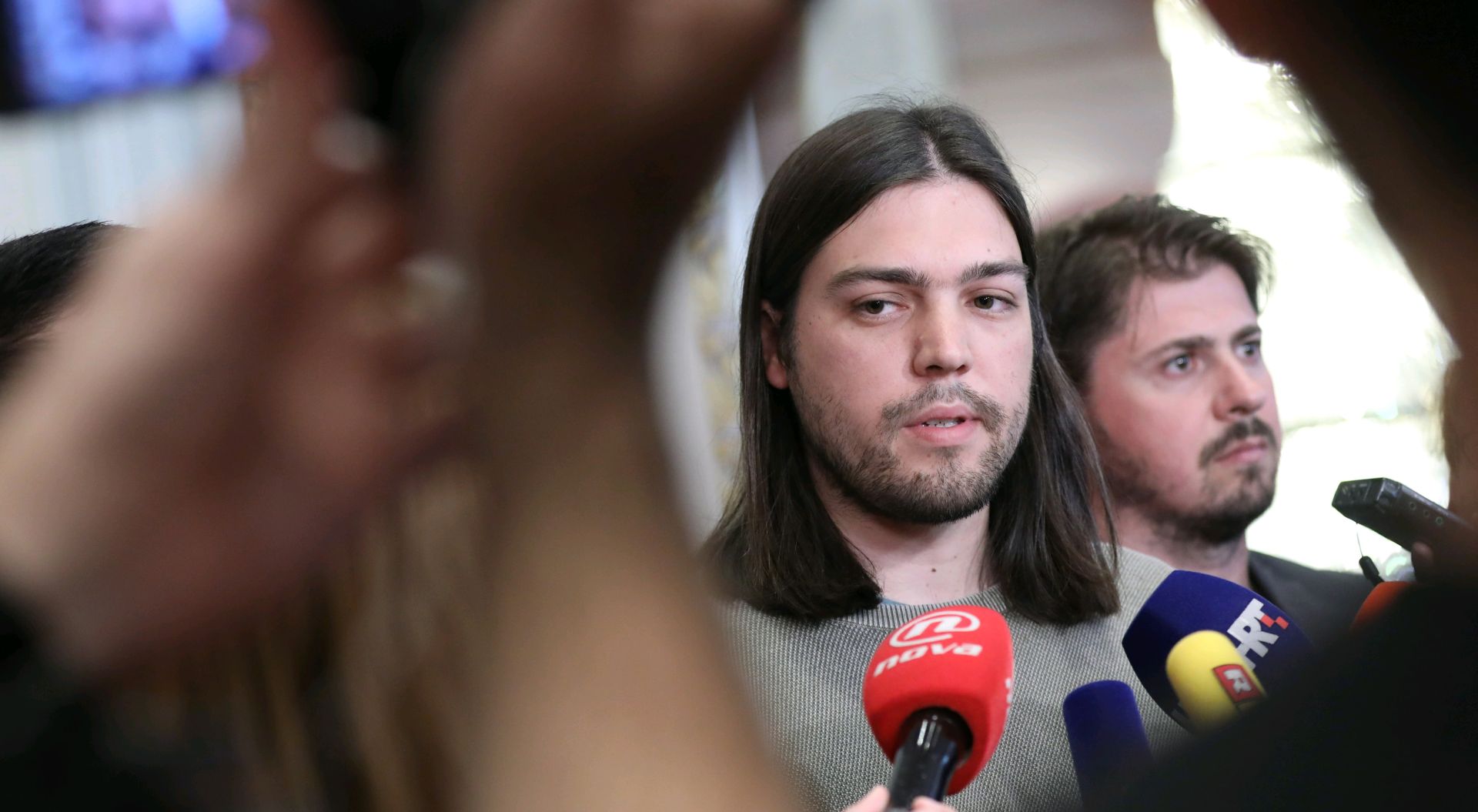 Zagreb, 03.05.2017. - Izjava za medije Ivana Vilibora Sinèiæa u Saboru. Na fotografiji Ivan Vilibor Sinèiæ. foto HINA/ Lana SLIVAR DOMINIÆ/ lsd
