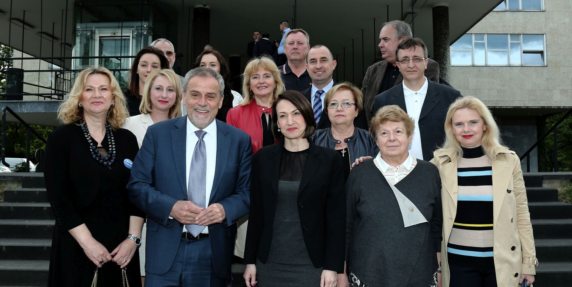 Zagreb, 4.5.2017 - Održana je predaja zajedničke liste za gradonačelnika Grada Zagreba Milana Bandića.
foto HINA/ Tomislav PAVLEK /tp