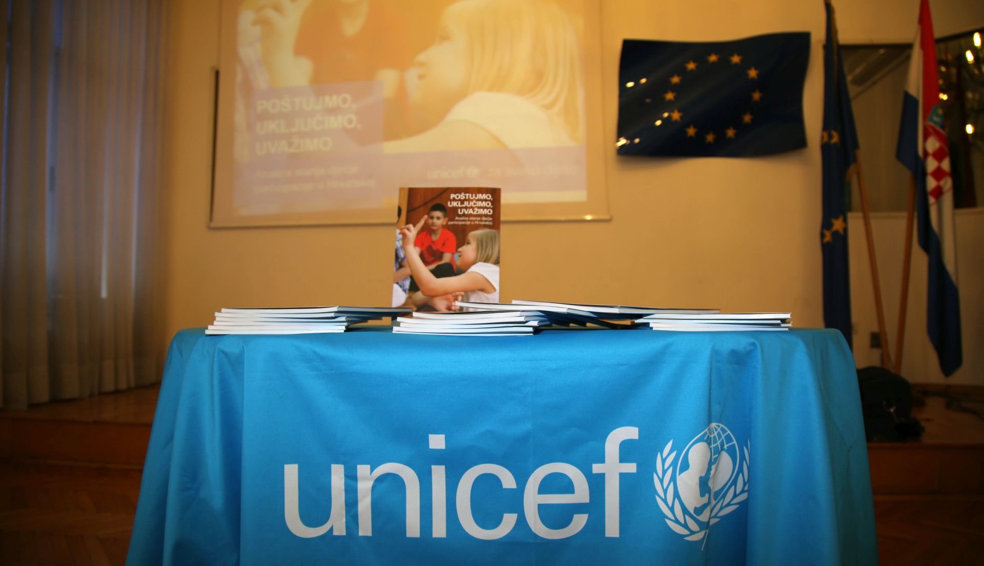 Zagreb, 05.05.2017. - Ured UNICEF-a u Hrvatskoj predstavio studiju "Participacija djece u Republici Hrvatskoj - analiza stanja". foto HINA /Zvonimir KUHTIÆ/ zk