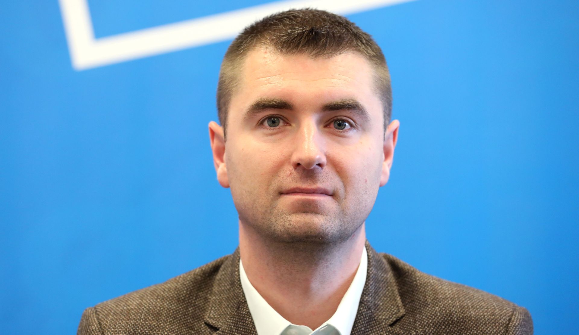 Zagreb, 08.05.2017. - Kandidat HDZ-a za zamjenika zagrebaèkog gradonaèelnika Krunoslav Katièiæ je na konferenciji za medije govorio o upravljanju gradskom imovinom. Na fotografiji Davor Filipoviæ. foto HINA/ Lana SLIVAR DOMINIÆ/ lsd