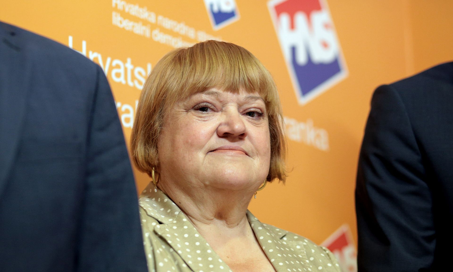 Zagreb, 22.5.2017 - Tiskovna konferencija Hrvatske narodne stranke. Na slici Anka Mrak Taritaš.
Foto HINA/ Dario GRZELJ/ dag