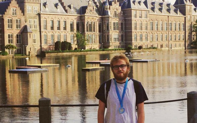 Zagreb, 29.05.2017. - Hrvoje Koiæ, uèenik V. gimnazije iz Zagreba osvojio je srebrnu medalju na 25. Meðunarodnoj filozofskoj olimpijadi koja se odrala u Rotterdamu od 25. do 28. svibnja.
foto HINA / Udruga Mala filozofija / ml