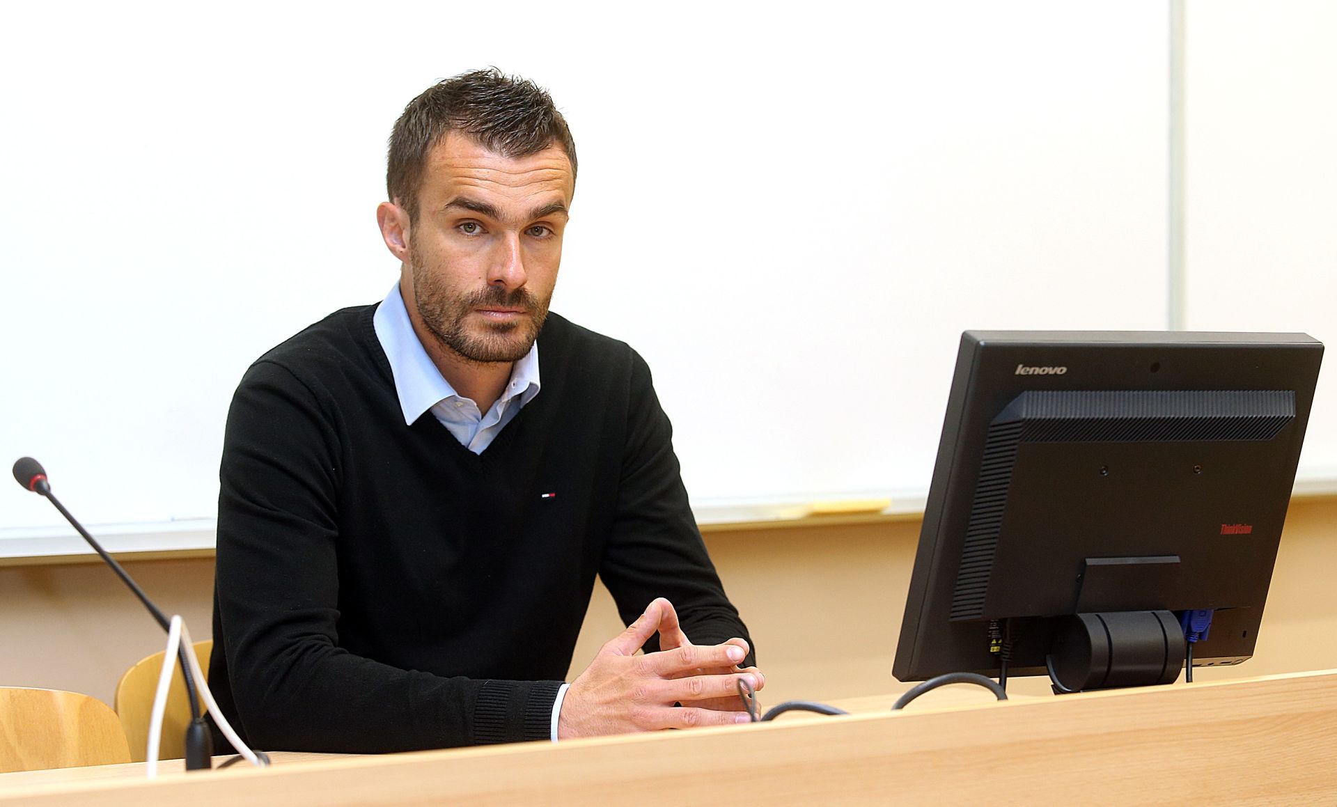 04.11.2015., Zagreb - Dario Basic, izbornik kadetske nogometne reprezentacije Hrvatske.
Photo: Goran Stanzl/PIXSELL