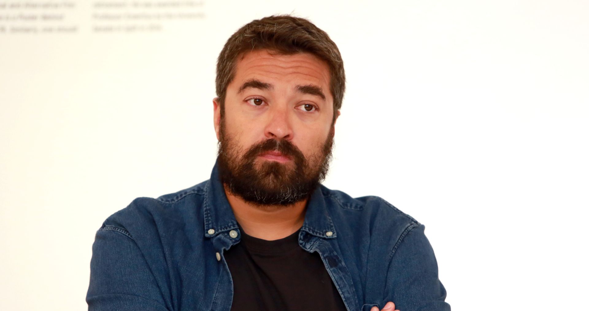 11.04.2017., Split - Kandidati za gradonacelnika u Galeriji umjetnina govorili su o kulturi u Splitu. Dragan Markovina. Photo: Miranda Cikotic/PIXSELL