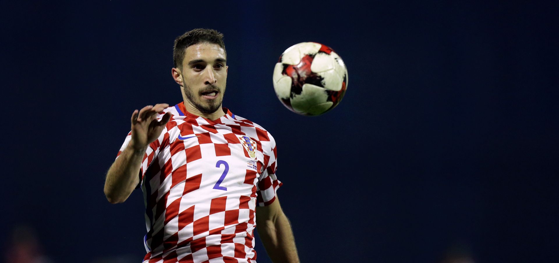 12.11.2016., stadion Maksimir, Zagreb - Kvalifikacijska utakmica za odlazak na Svjetsko prvenstvo koje ce se odrzati 2018. godine u Rusiji, skupina I, 4. kolo, Hrvatska - Island. Sime Vrsaljko. Photo: Luka Stanzl/PIXSELL