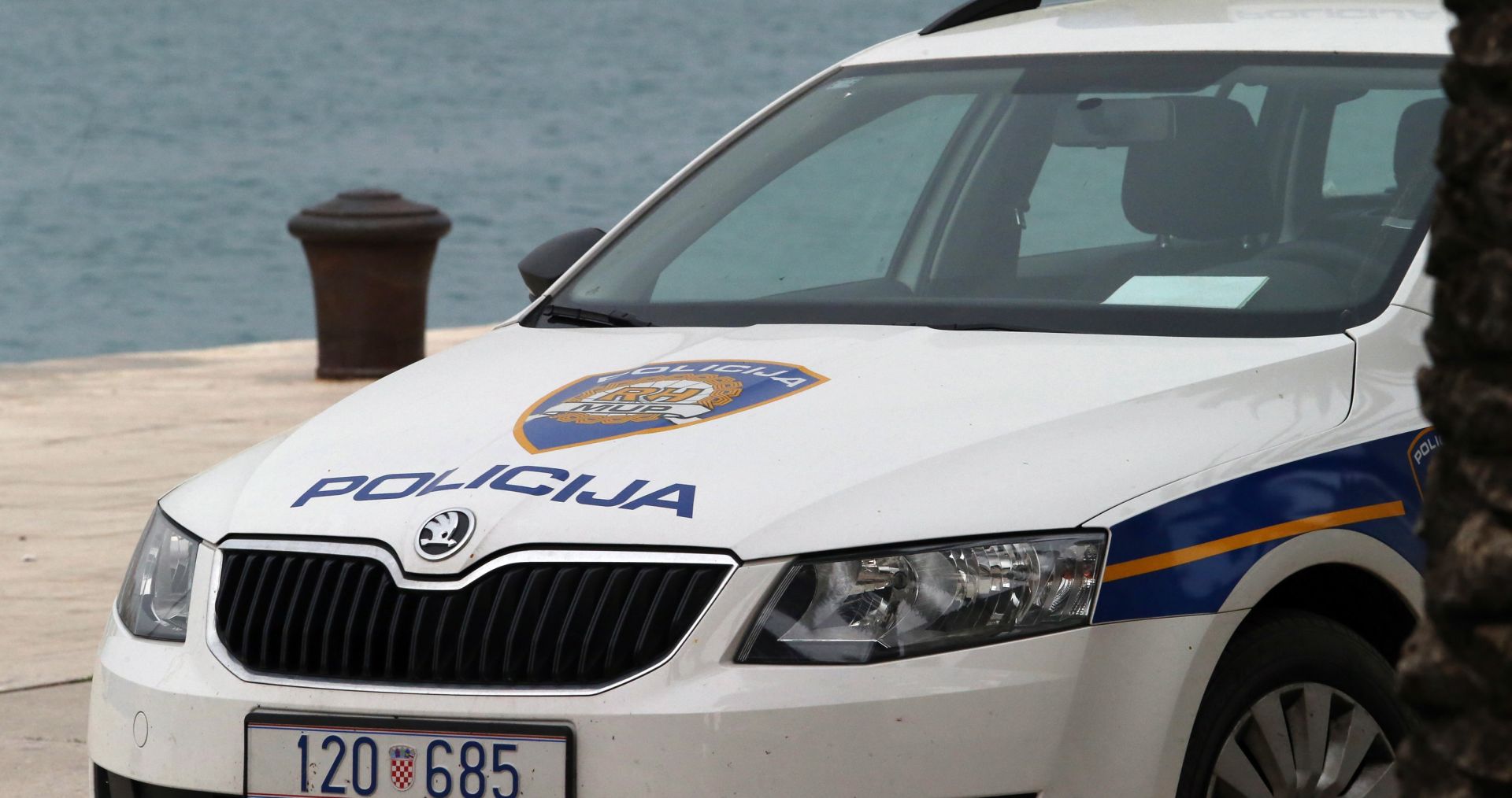 17.04.105., Split - Policija, automobi i policijske oznake.
Photo: Ivo Cagalj/PIXSELL