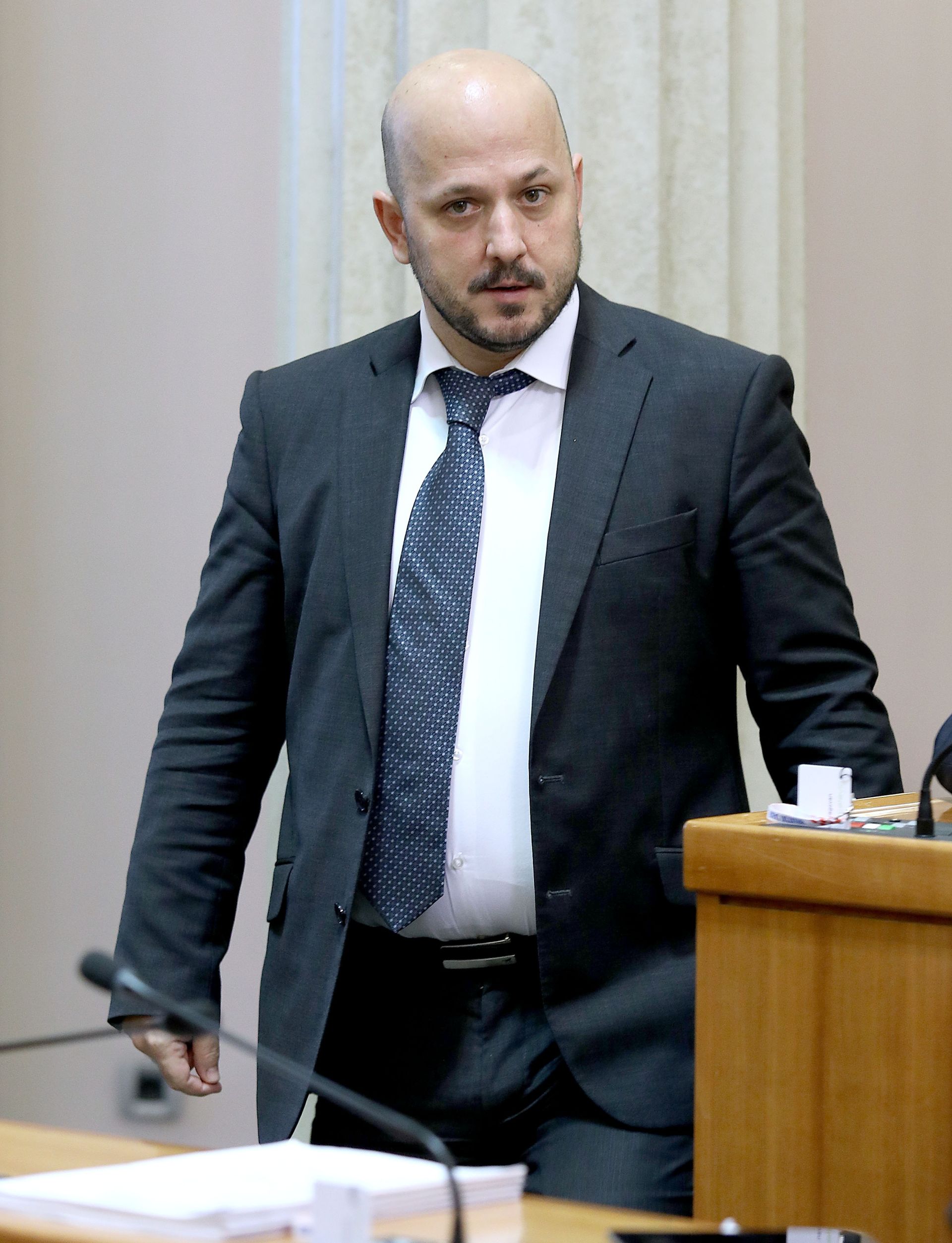 26.10.2016., Zagreb - Predsjednik Vlade RH Andrej Plenkovic izvjestio je danas zastupnike u Saboru o zakljuccima Europskog vijeca.
Photo: Patrik Macek/PIXSELL
